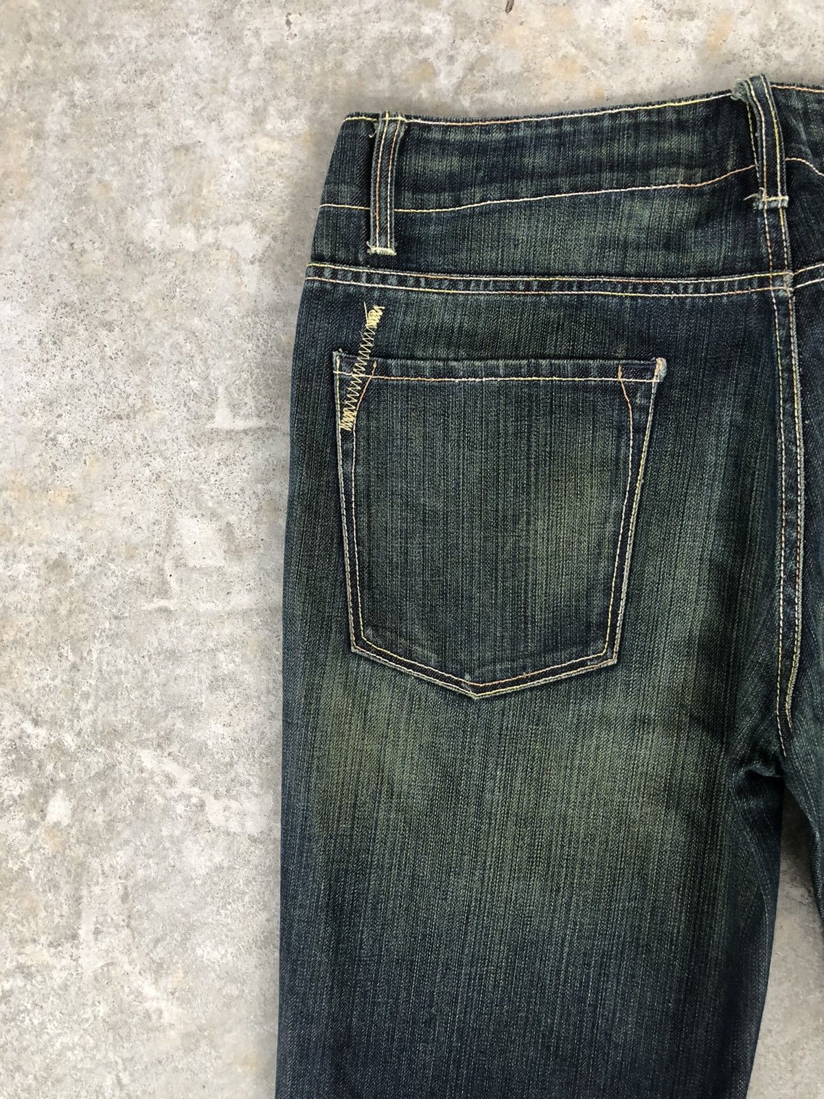 W&LT Vintage W&L.T Distressed Jeans Size US 33 - 9 Thumbnail
