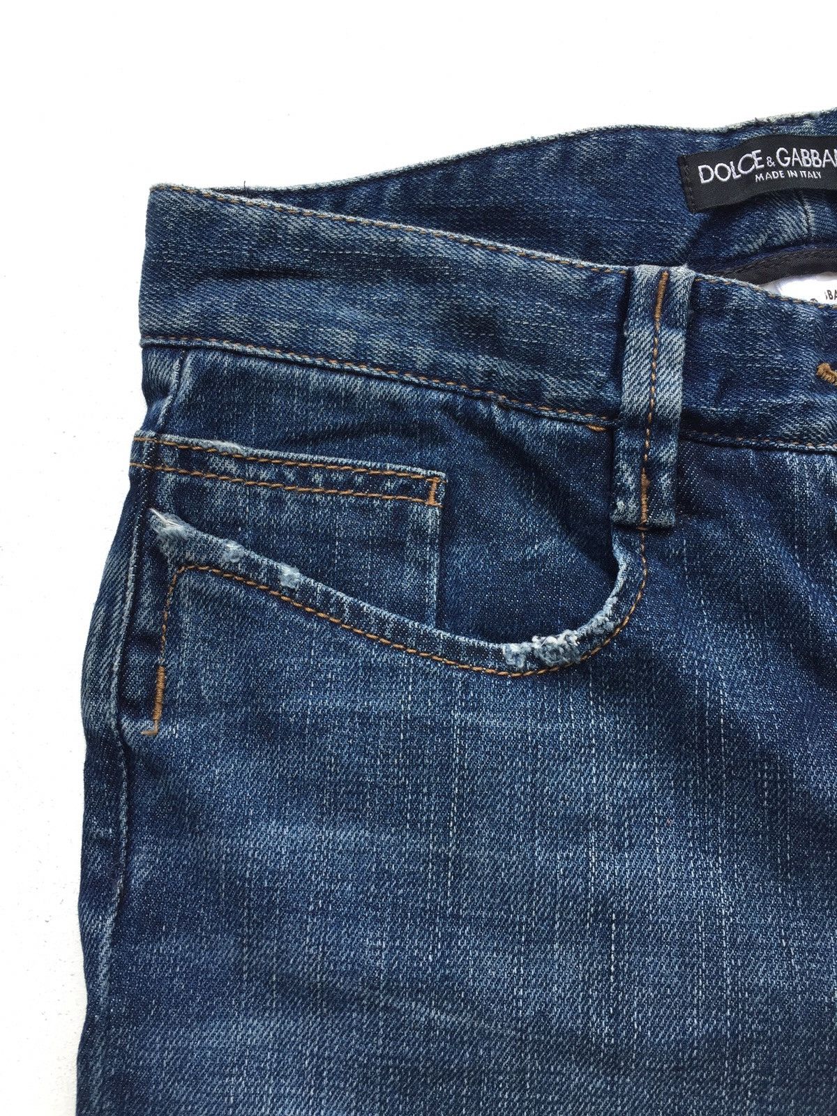 Dolce & Gabbana Dolce & Gabbana Blue Jeans Made in Italy 121 Size US 29 - 6 Thumbnail