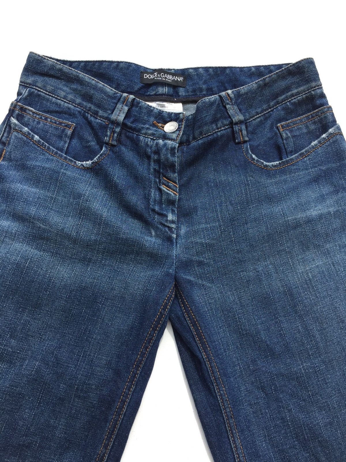 Dolce & Gabbana Dolce & Gabbana Blue Jeans Made in Italy 121 Size US 29 - 5 Thumbnail