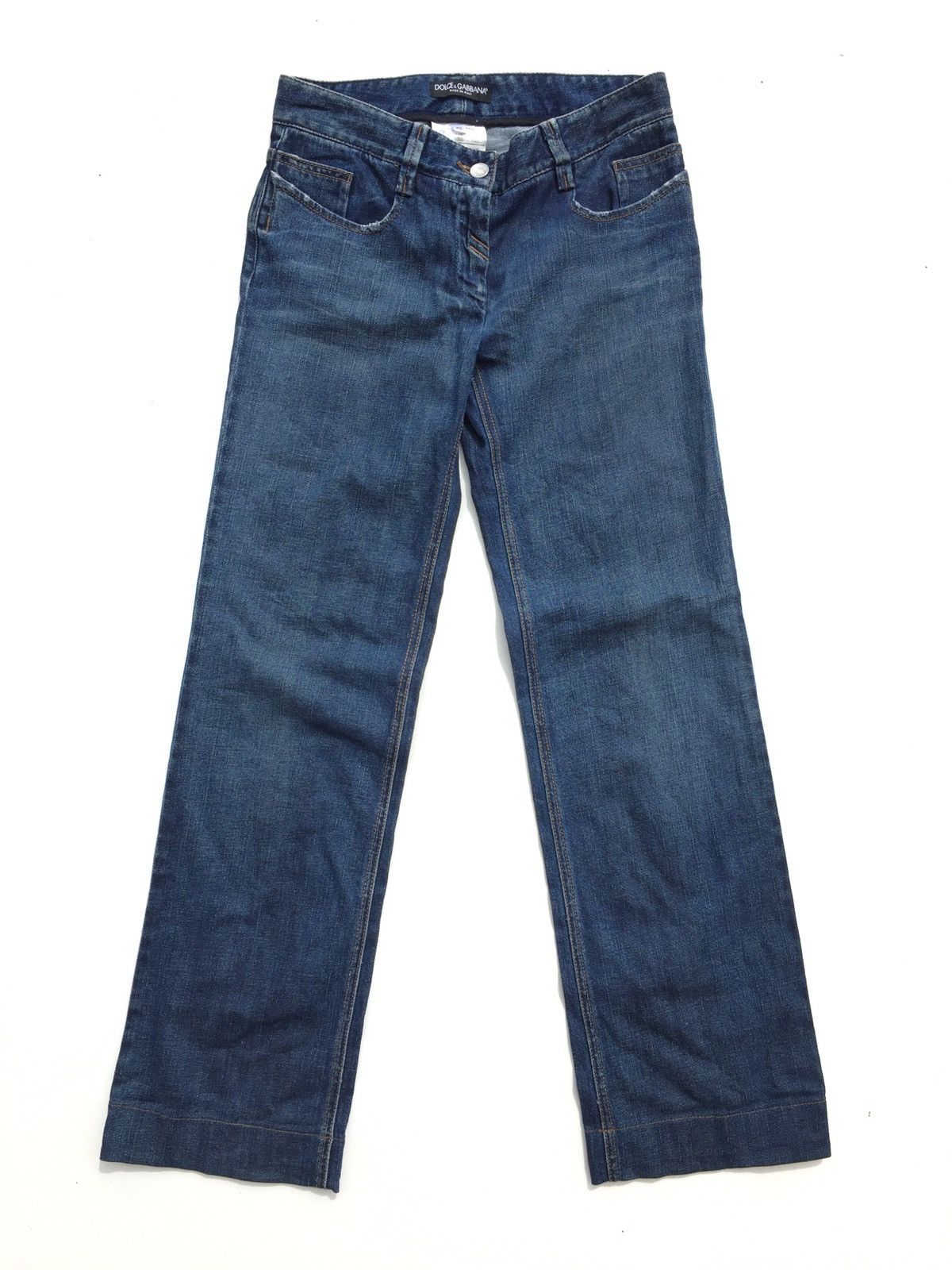 Dolce & Gabbana Dolce & Gabbana Blue Jeans Made in Italy 121 Size US 29 - 4 Thumbnail
