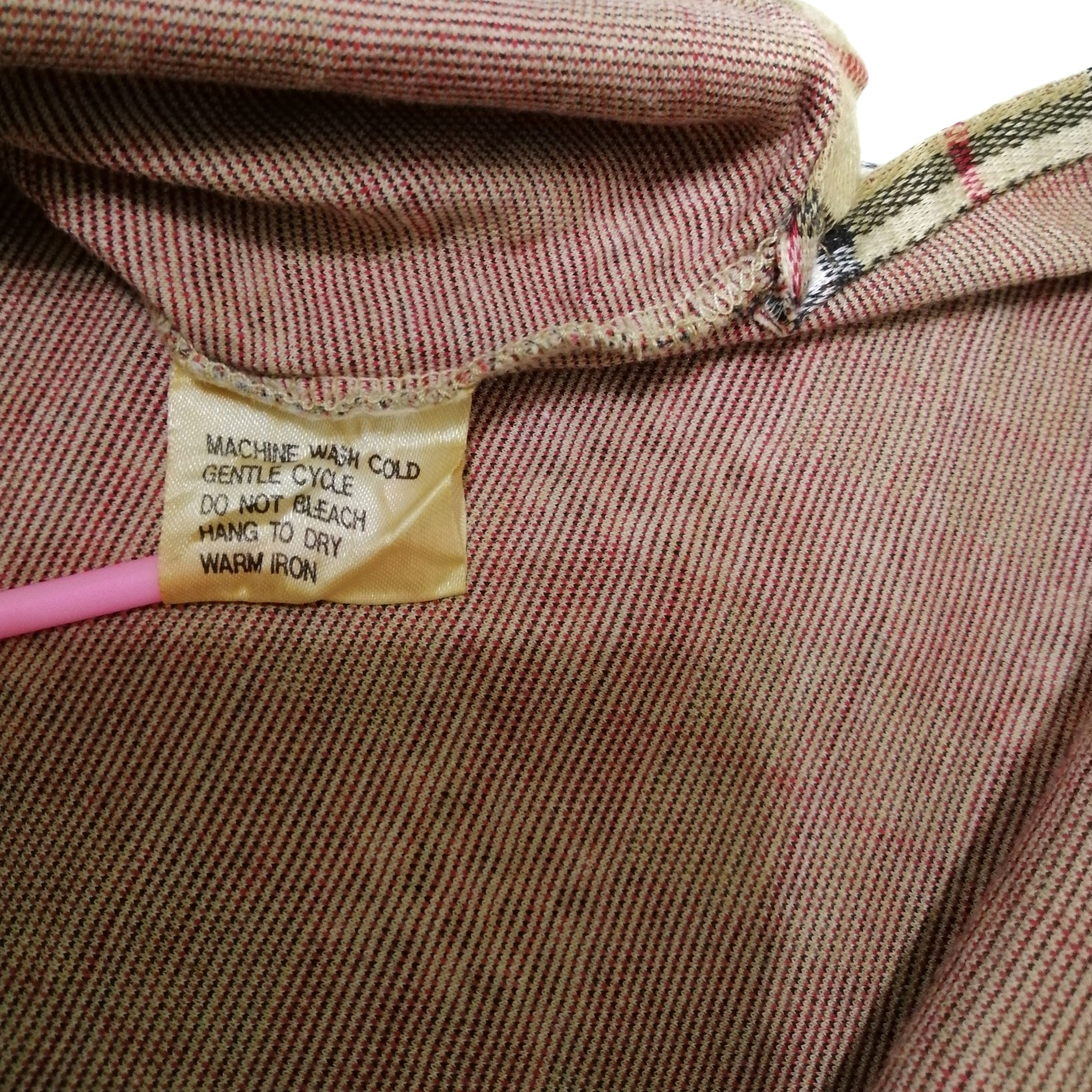 Burberry 🔥Vintage Burberrys Nova checked polos long shirt Size US M / EU 48-50 / 2 - 5 Thumbnail