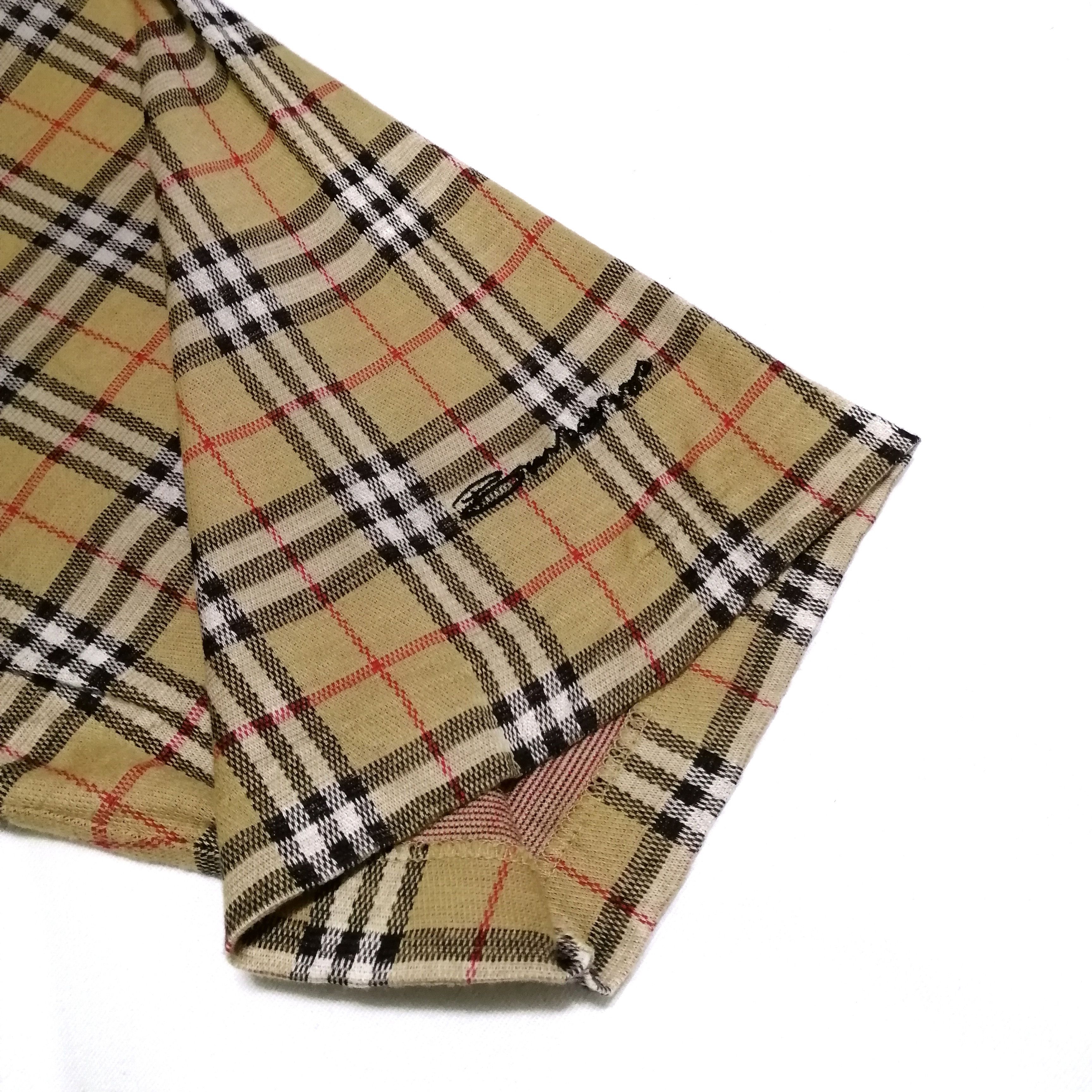 Burberry 🔥Vintage Burberrys Nova checked polos long shirt Size US M / EU 48-50 / 2 - 3 Thumbnail