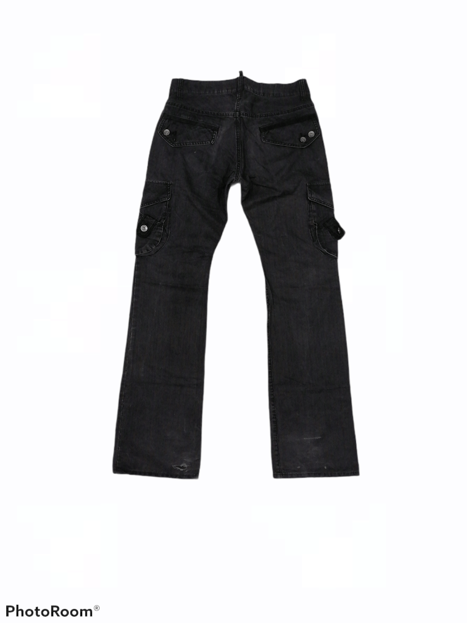 If Six Was Nine Flare Cargo Semantic Design Utility Pocket Pants Size US 30 / EU 46 - 7 Thumbnail