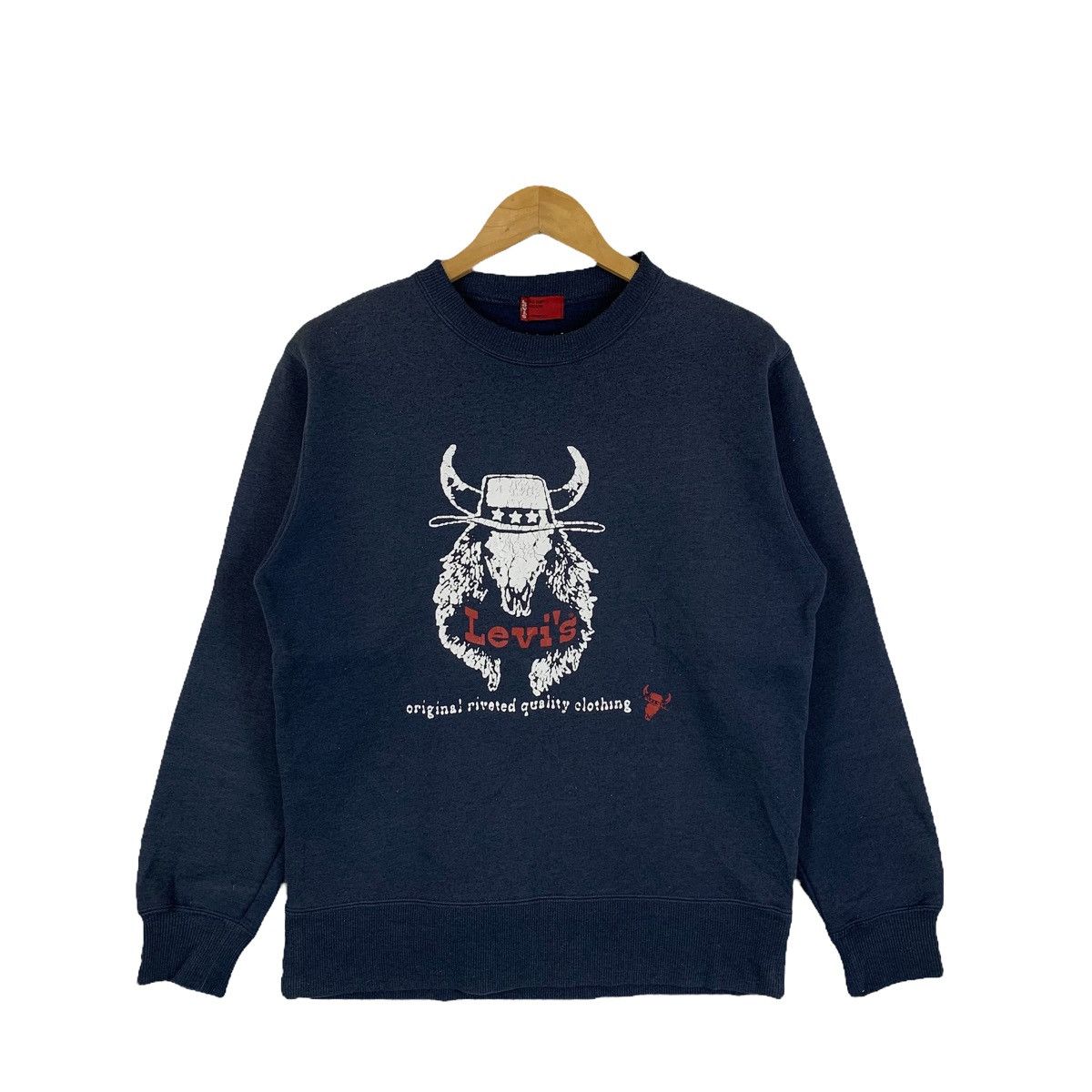 Vintage LEVIS Casual Worker Workwear Sweatshirt Pullover