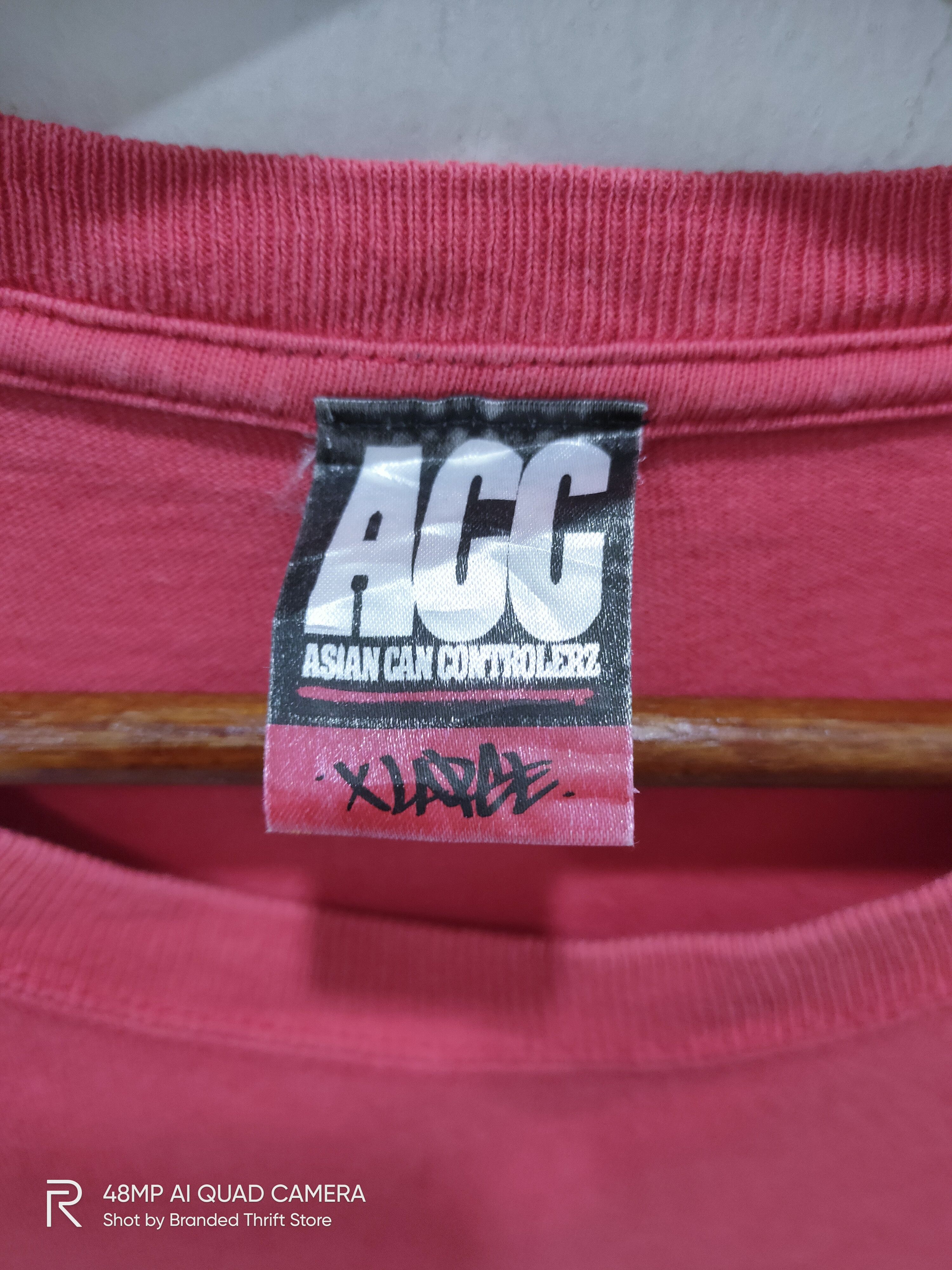 Fuck Art, Make Tees × Rap Tees Vintage ACC Asian Can Controler BigLogo Graffiti Artist Tee Size US XL / EU 56 / 4 - 6 Thumbnail