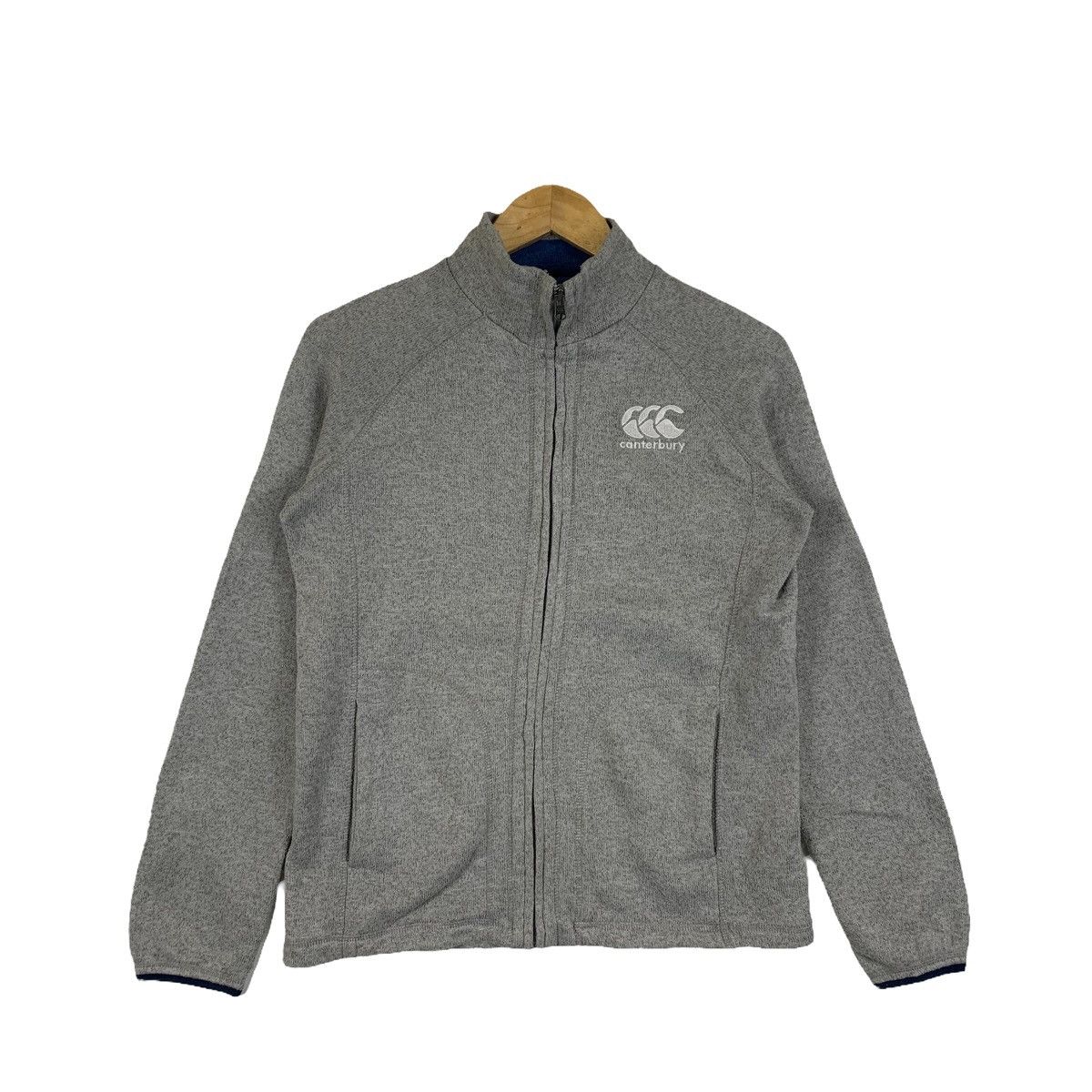 Canterbury of New Zealand × Vintage CANTERBURY Of New Zealand Rugby Sportswear Sweaters Jacket Size L / US 10 / IT 46 - 1 Thumbnail