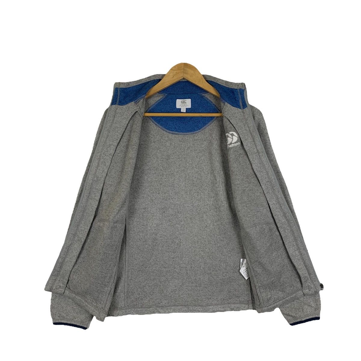 Canterbury of New Zealand × Vintage CANTERBURY Of New Zealand Rugby Sportswear Sweaters Jacket Size L / US 10 / IT 46 - 3 Thumbnail