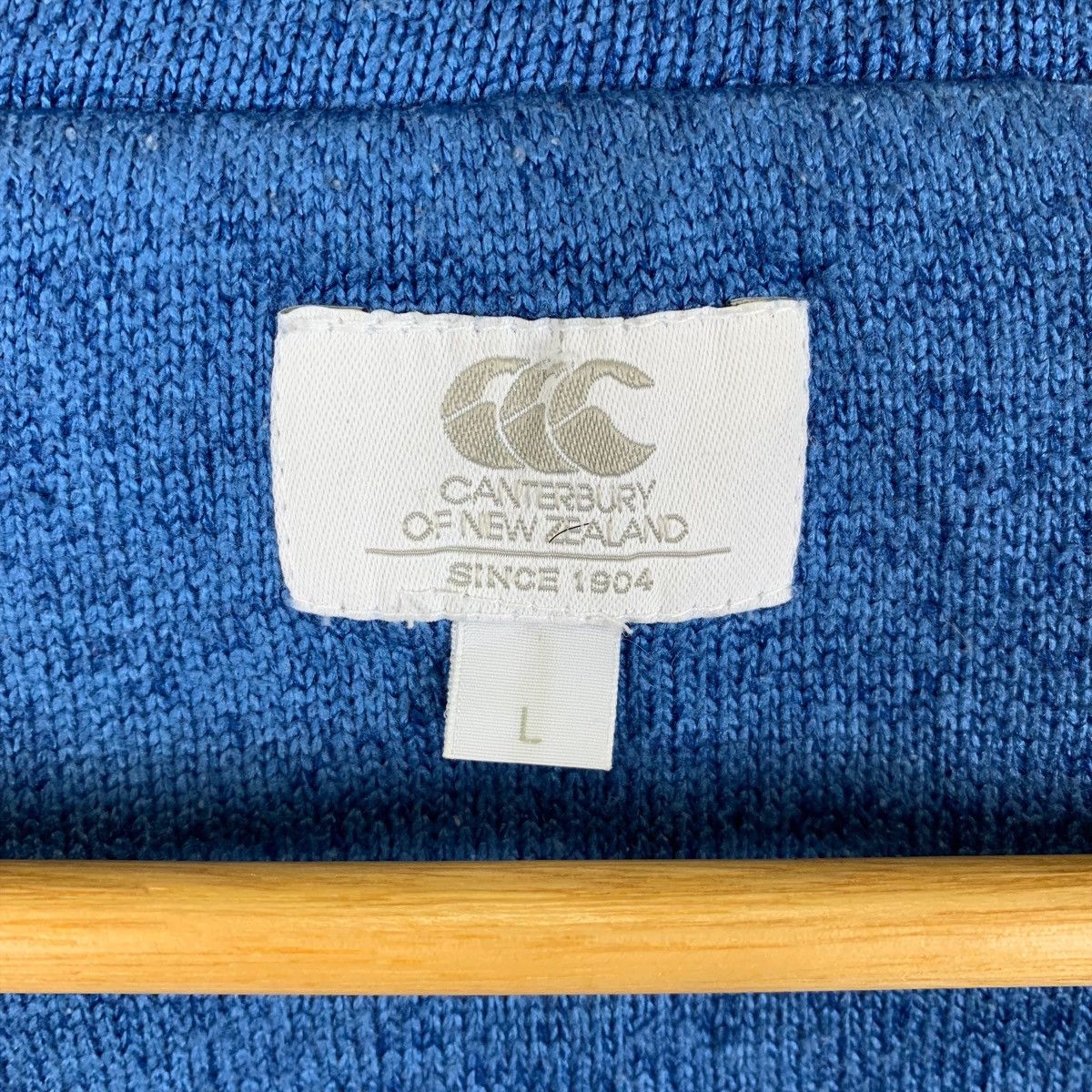 Canterbury of New Zealand × Vintage CANTERBURY Of New Zealand Rugby Sportswear Sweaters Jacket Size L / US 10 / IT 46 - 6 Thumbnail