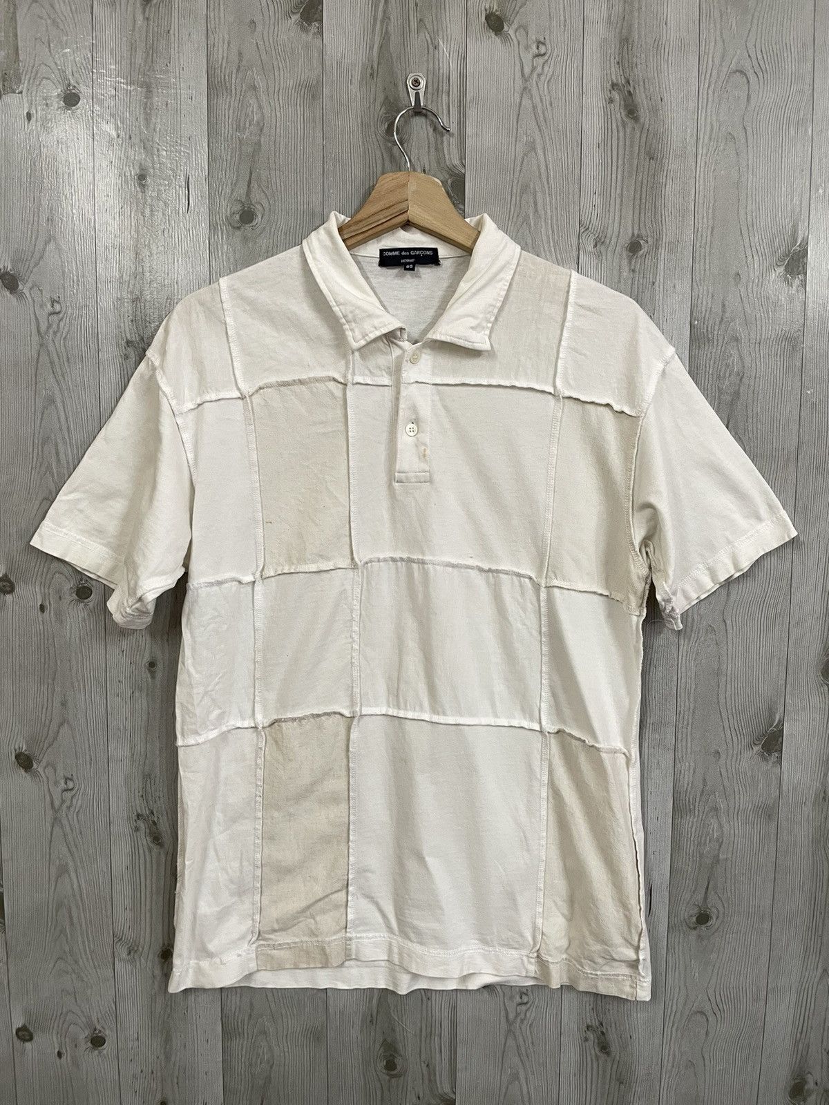 Comme des Garçons Patchwork Polo Shirt Comme des Garcons × Junya Watanabe × Lacoste Patchwork Polo