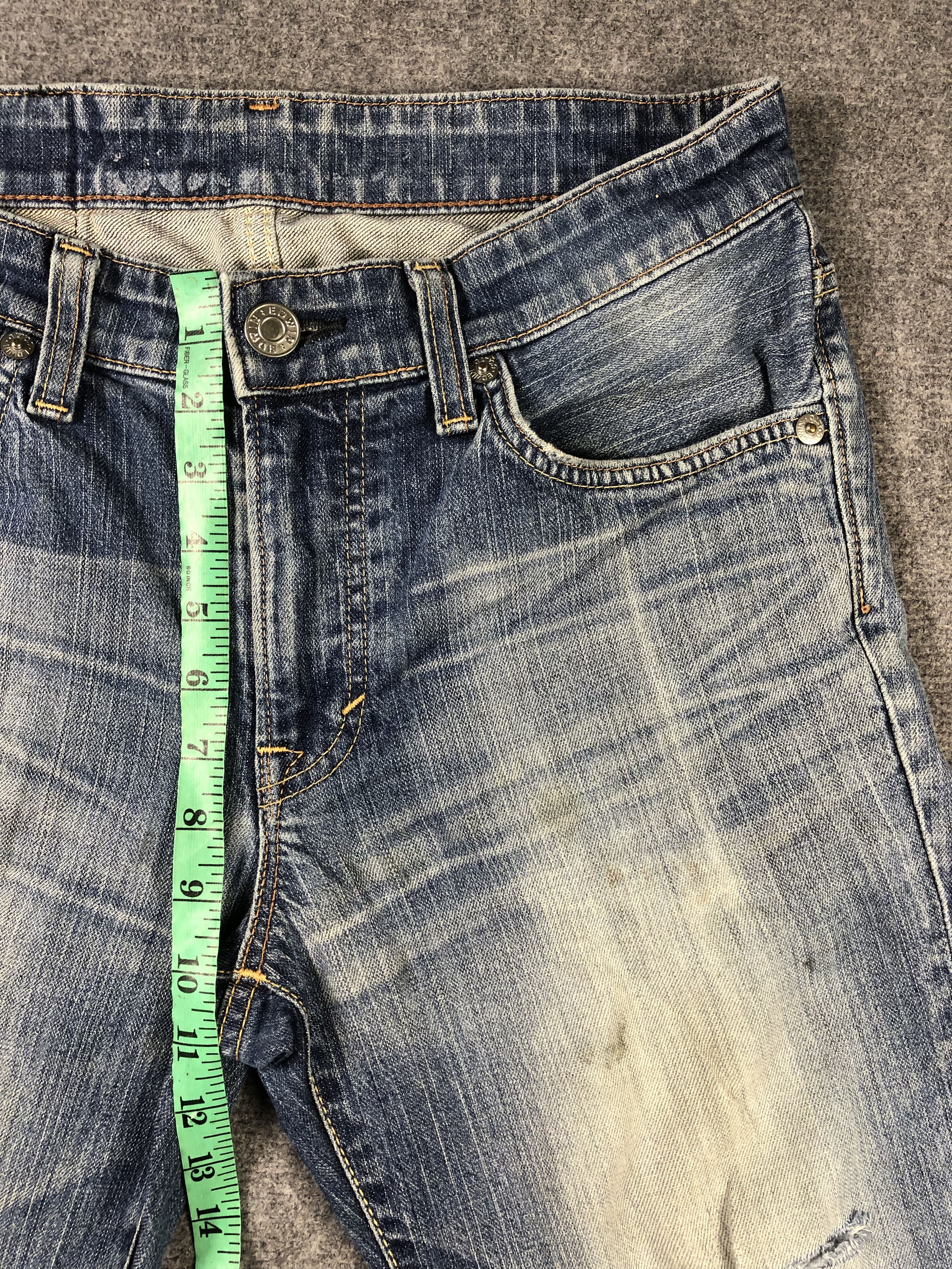 Other Edwin Blue Trip Bootcut Denim Jeans 34x28 Size US 34 / EU 50 - 7 Thumbnail