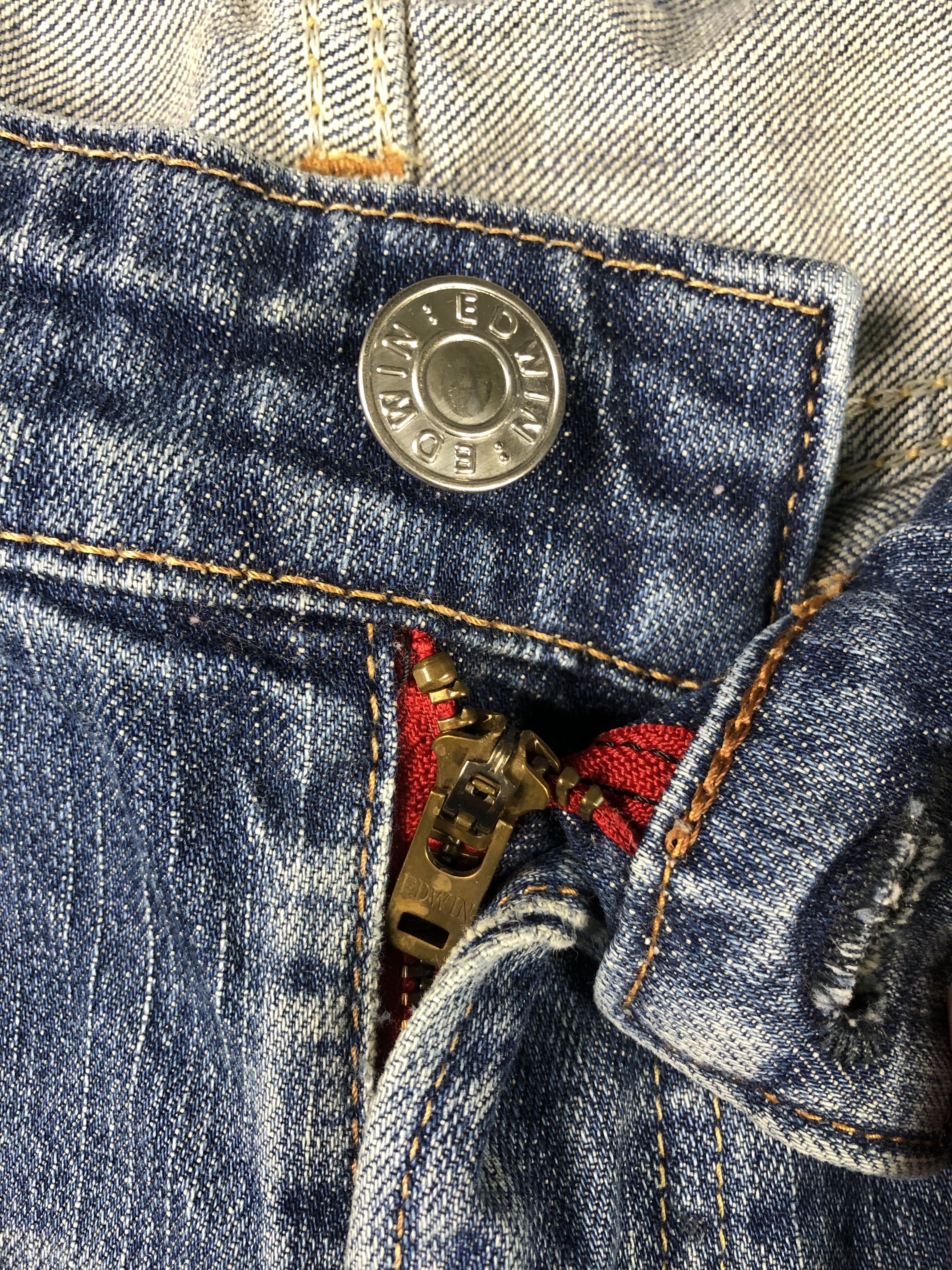 Other Edwin Blue Trip Bootcut Denim Jeans 34x28 Size US 34 / EU 50 - 3 Thumbnail