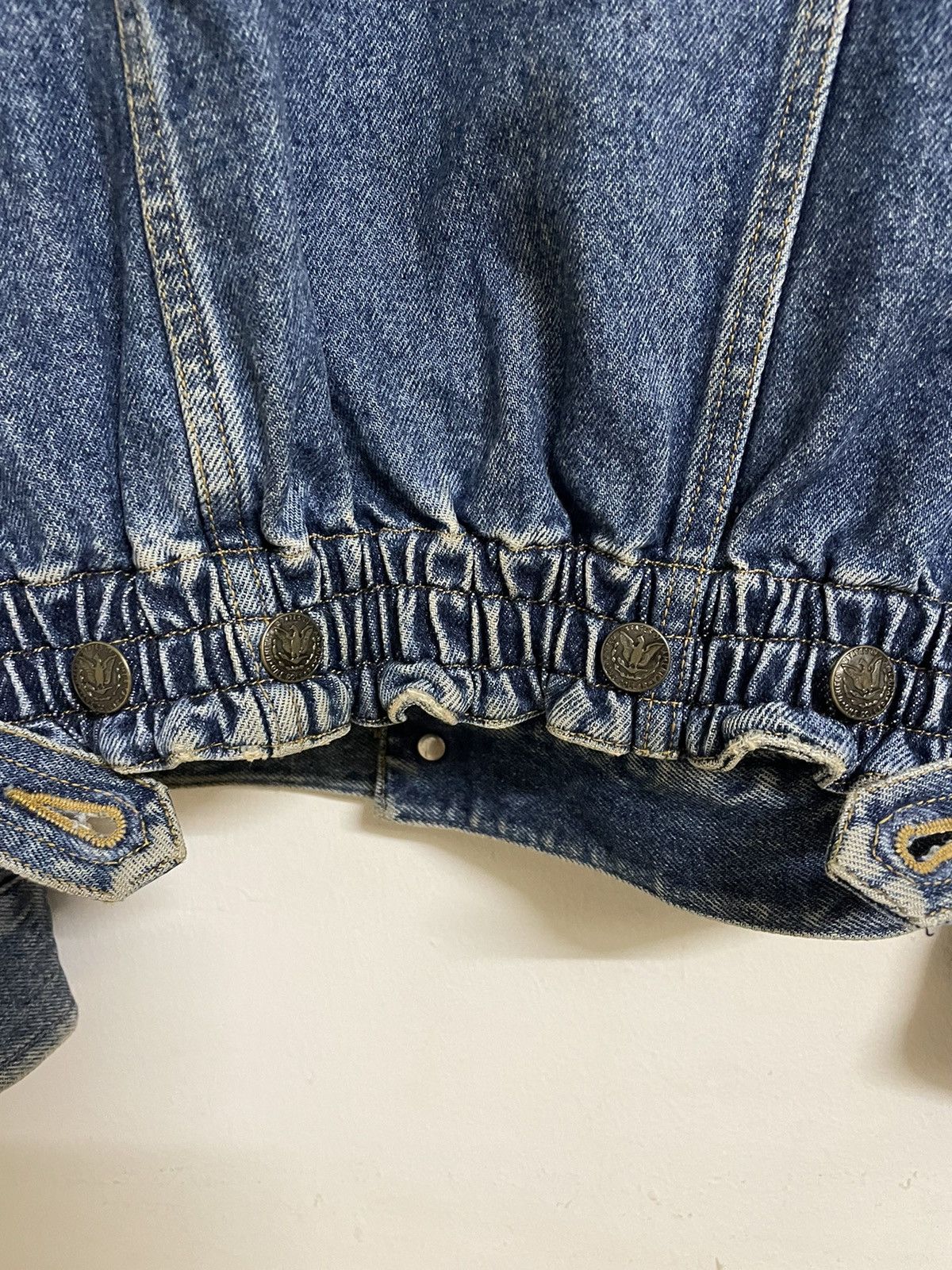Katharine Hamnett London × Vintage Katharine Hamnett Trucker Denim Jacket Vintage 80’ Size US L / EU 52-54 / 3 - 5 Thumbnail