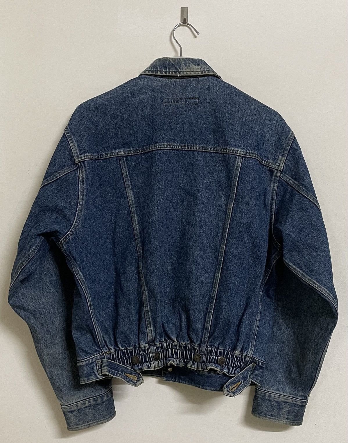 ジャケット・アウター [Rare] 80s KATHARINE HAMNETT denim JKT Vintage Hamnett By Katharine Hamnett Denim Jacket Mens Small