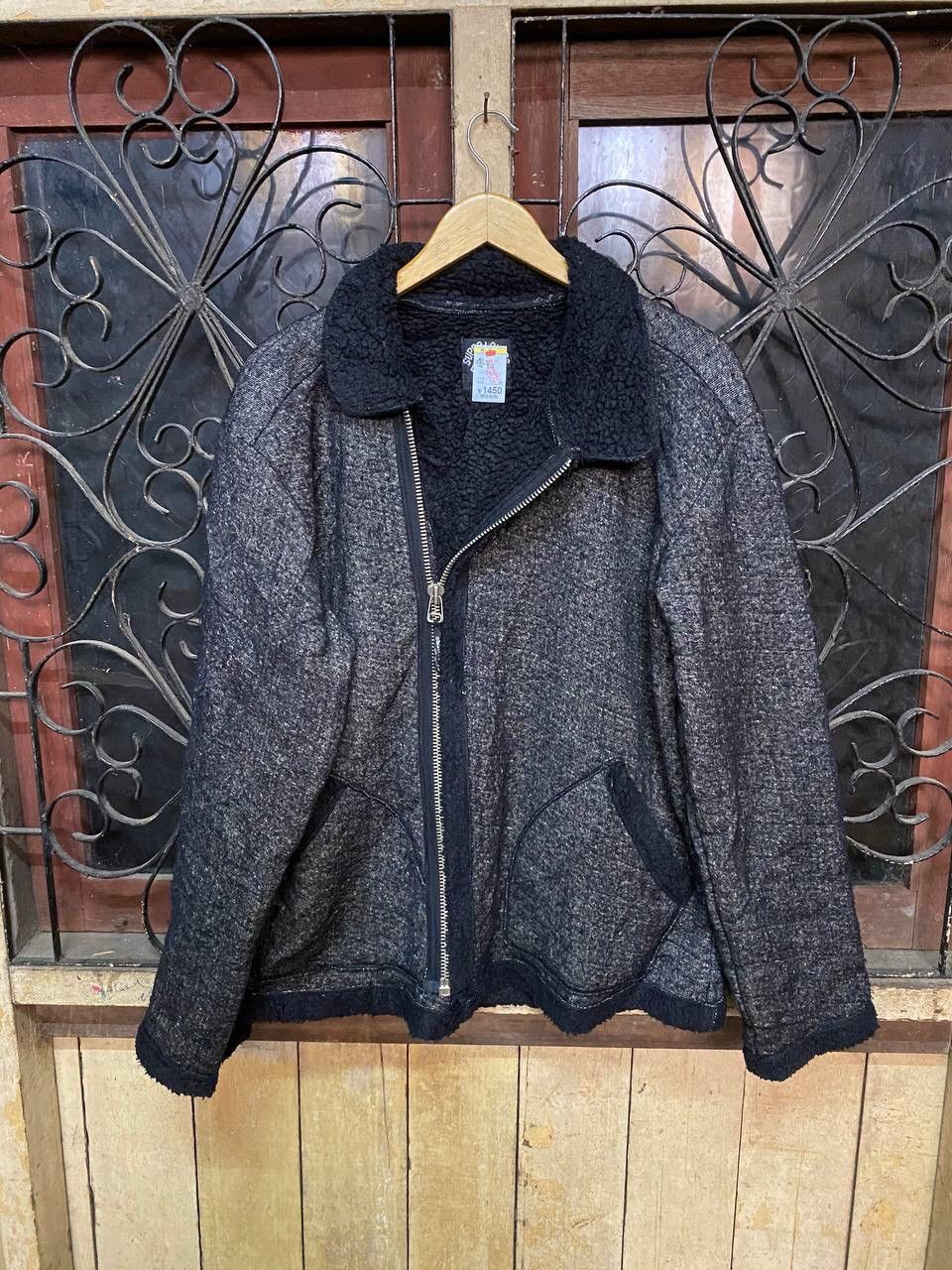Japanese Brand Super Lovers Faux Fur Jacket Size US L / EU 52-54 / 3 - 3 Thumbnail