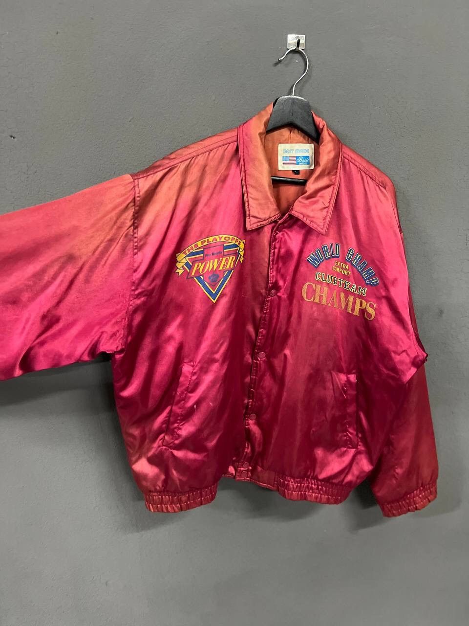 Vintage VINTAGE USA CHAMPS COACH JACKET Size US L / EU 52-54 / 3 - 4 Thumbnail