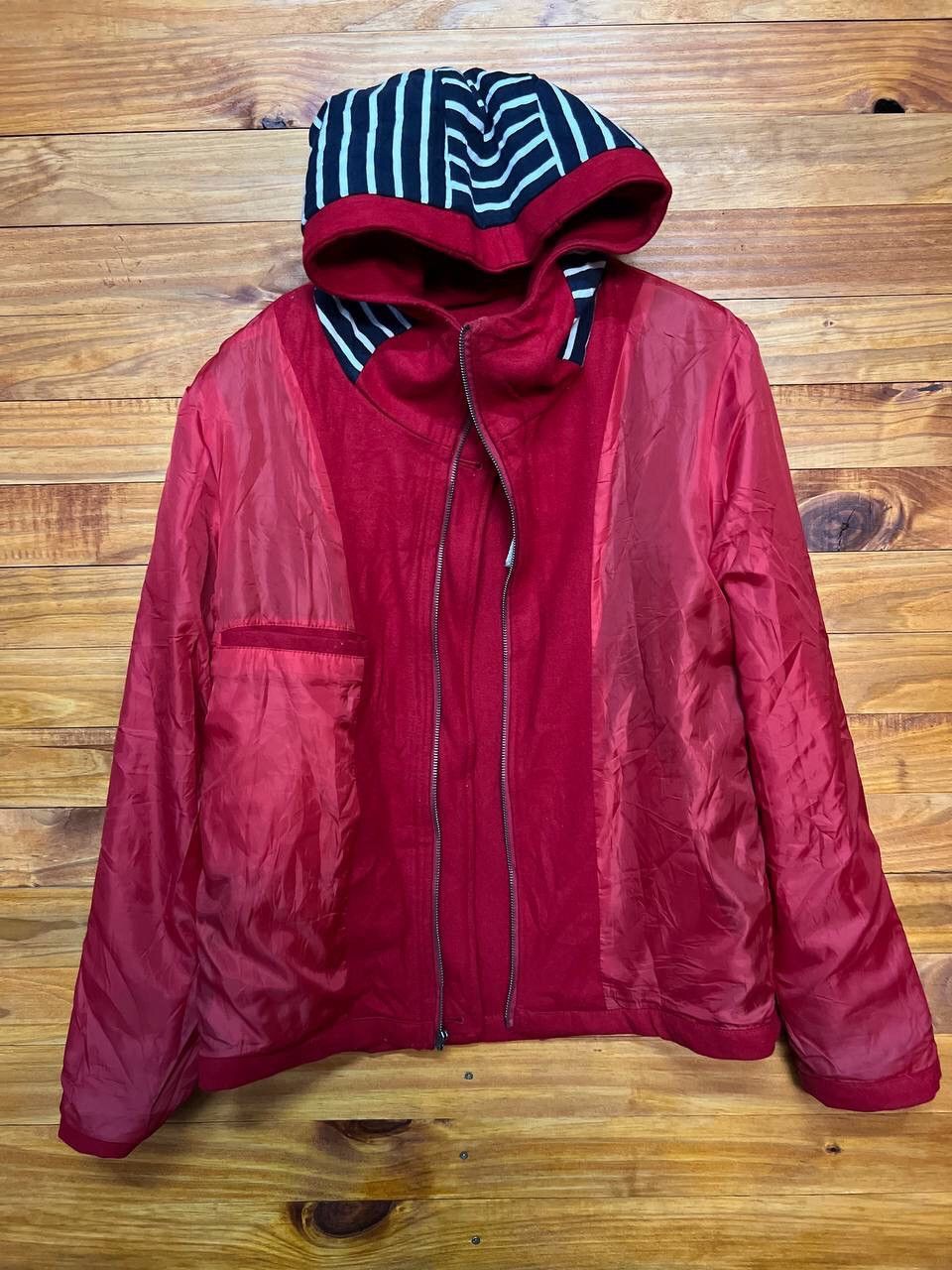 Japanese Brand SUGGESTION WOOL DUFFLE COAT Size US L / EU 52-54 / 3 - 11 Thumbnail