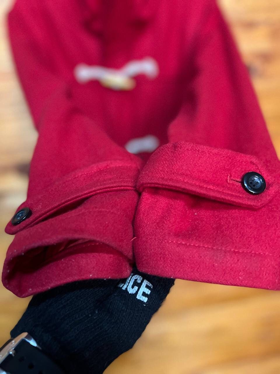 Japanese Brand SUGGESTION WOOL DUFFLE COAT Size US L / EU 52-54 / 3 - 6 Thumbnail