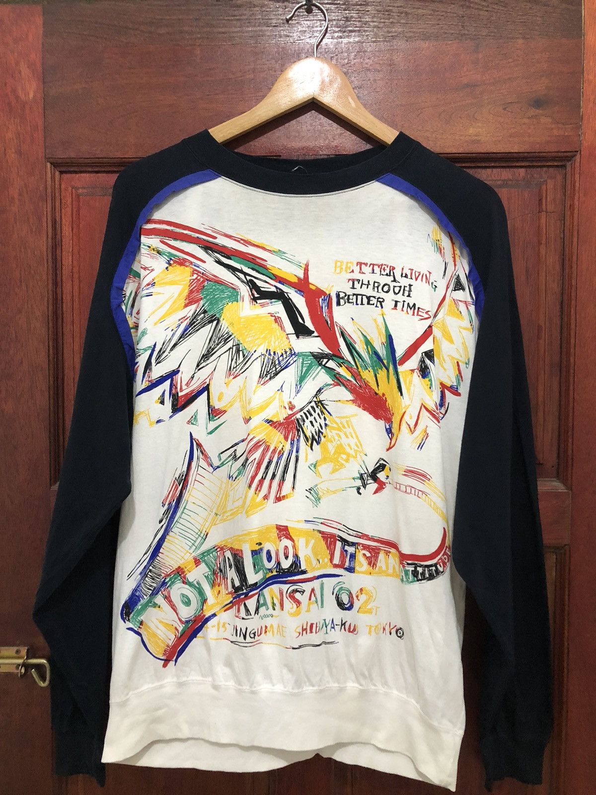 Kansai Yamamoto Rare Collection Vintage Kansai Yamamoto o2 Art Nice Design Size US M / EU 48-50 / 2 - 1 Thumbnail