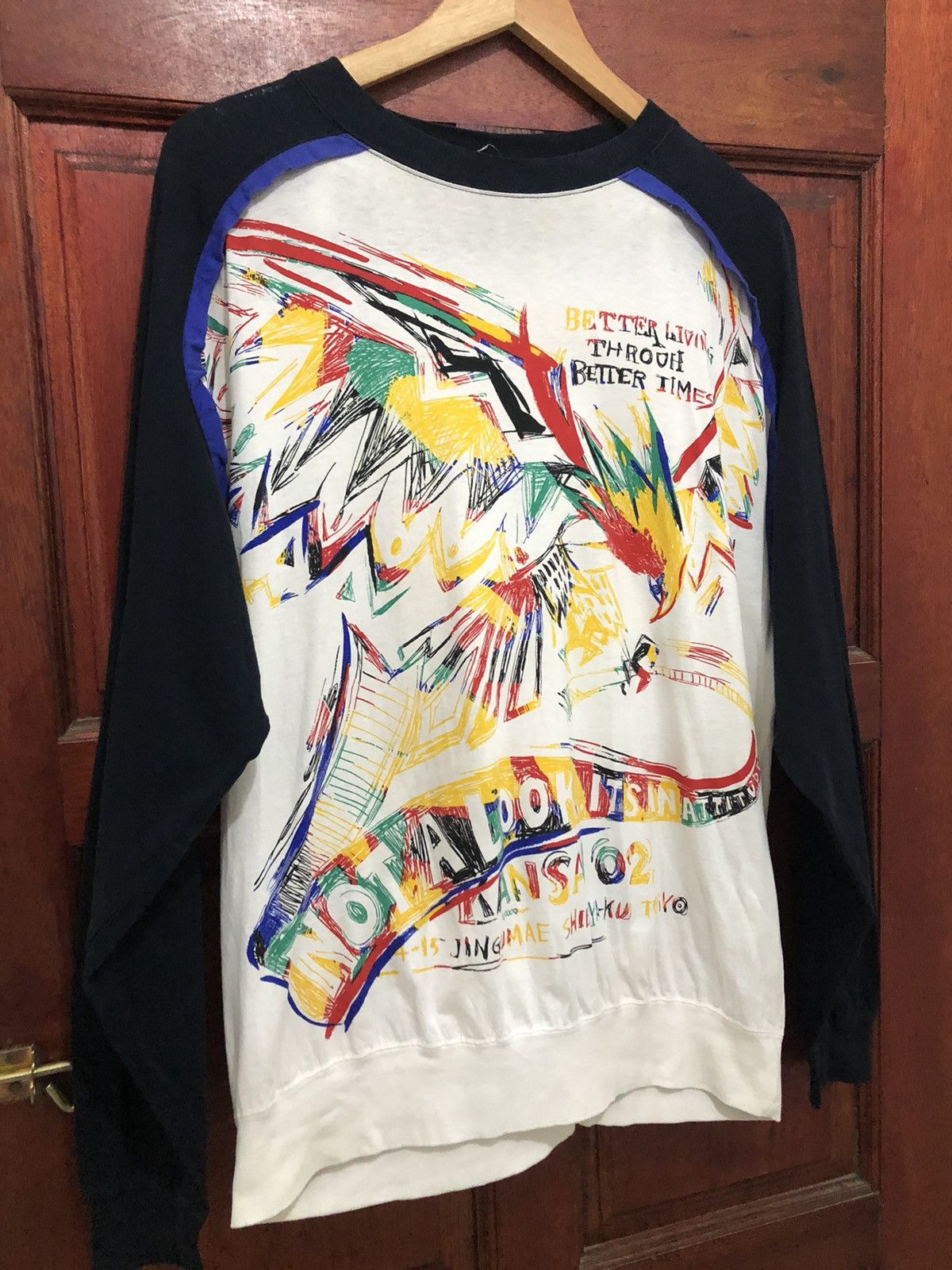 Kansai Yamamoto Rare Collection Vintage Kansai Yamamoto o2 Art Nice Design Size US M / EU 48-50 / 2 - 2 Thumbnail