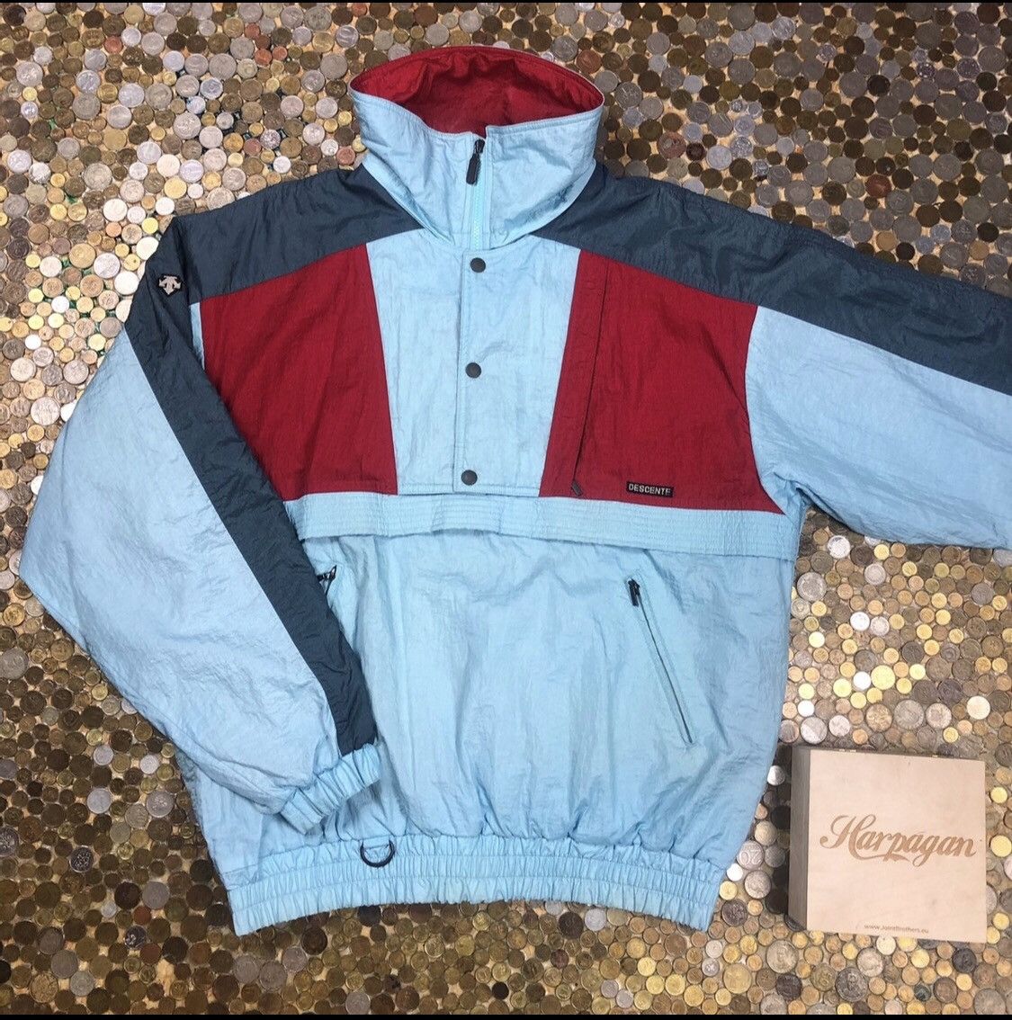 Descente × Vintage Descente Vintage anorak jacket 90’s Size US L / EU 52-54 / 3 - 1 Thumbnail