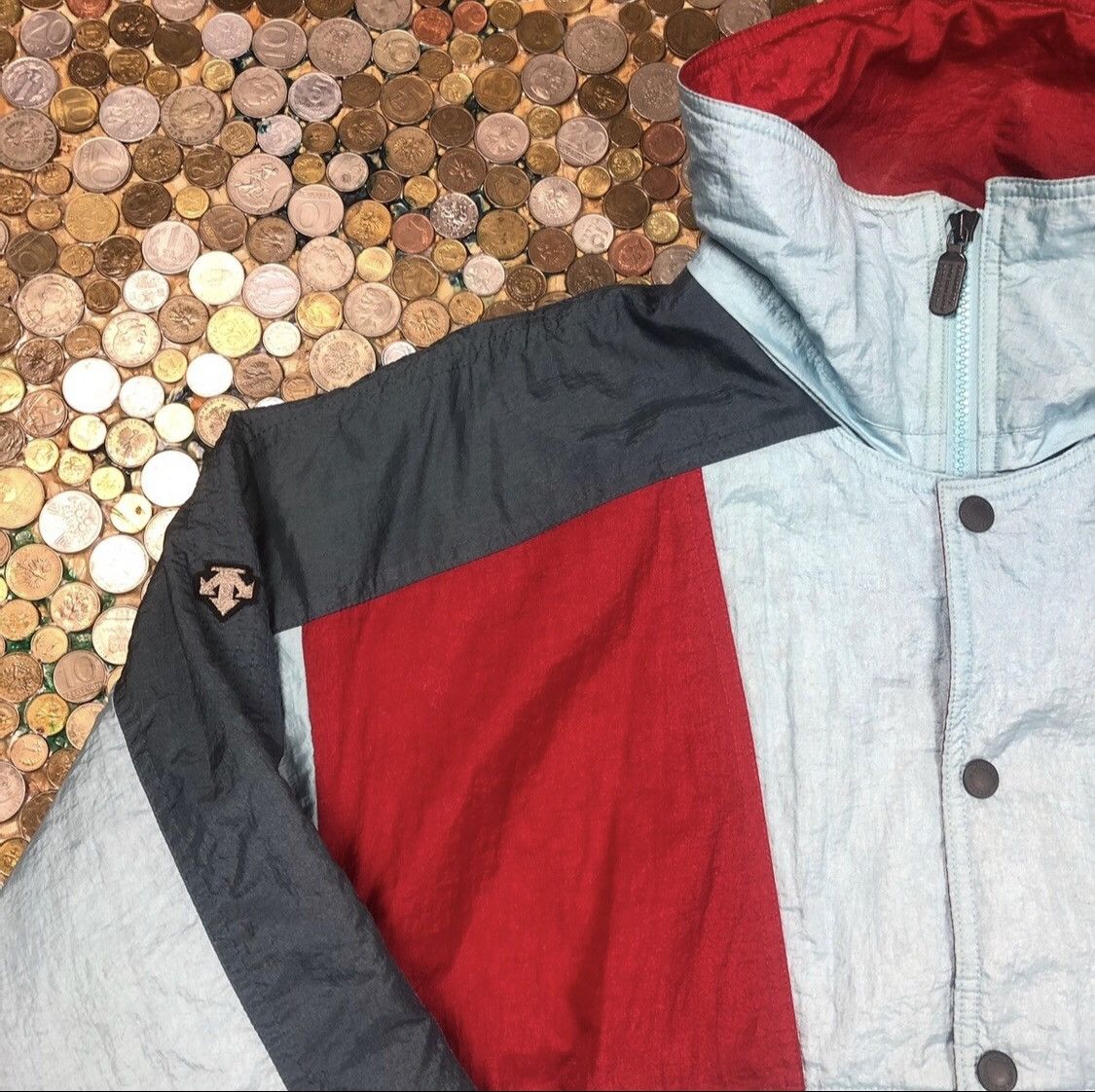 Descente × Vintage Descente Vintage anorak jacket 90’s Size US L / EU 52-54 / 3 - 2 Thumbnail