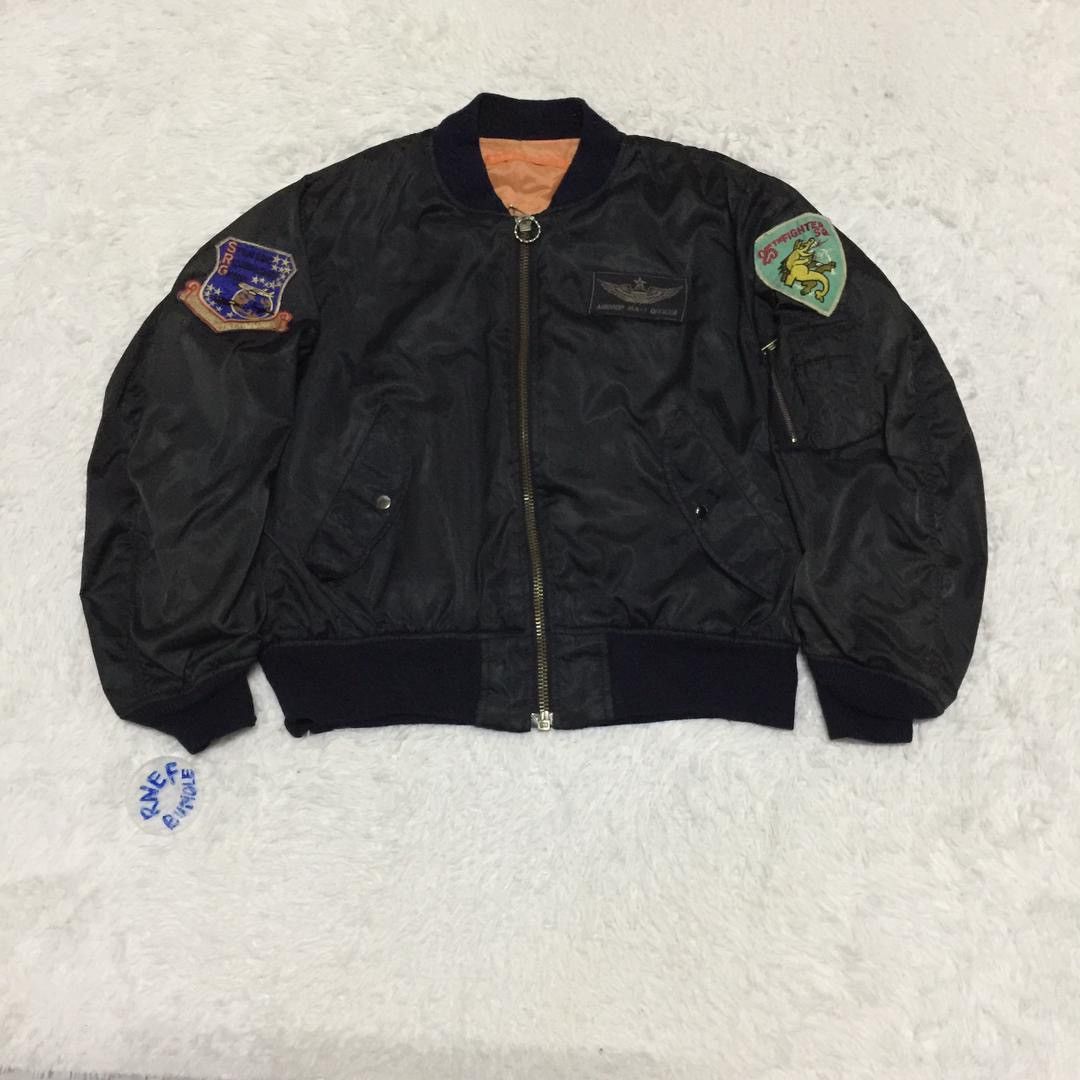 Japanese Brand Reversible Flyer’s man Intermediate MA-1 Jacket Size US M / EU 48-50 / 2 - 1 Thumbnail