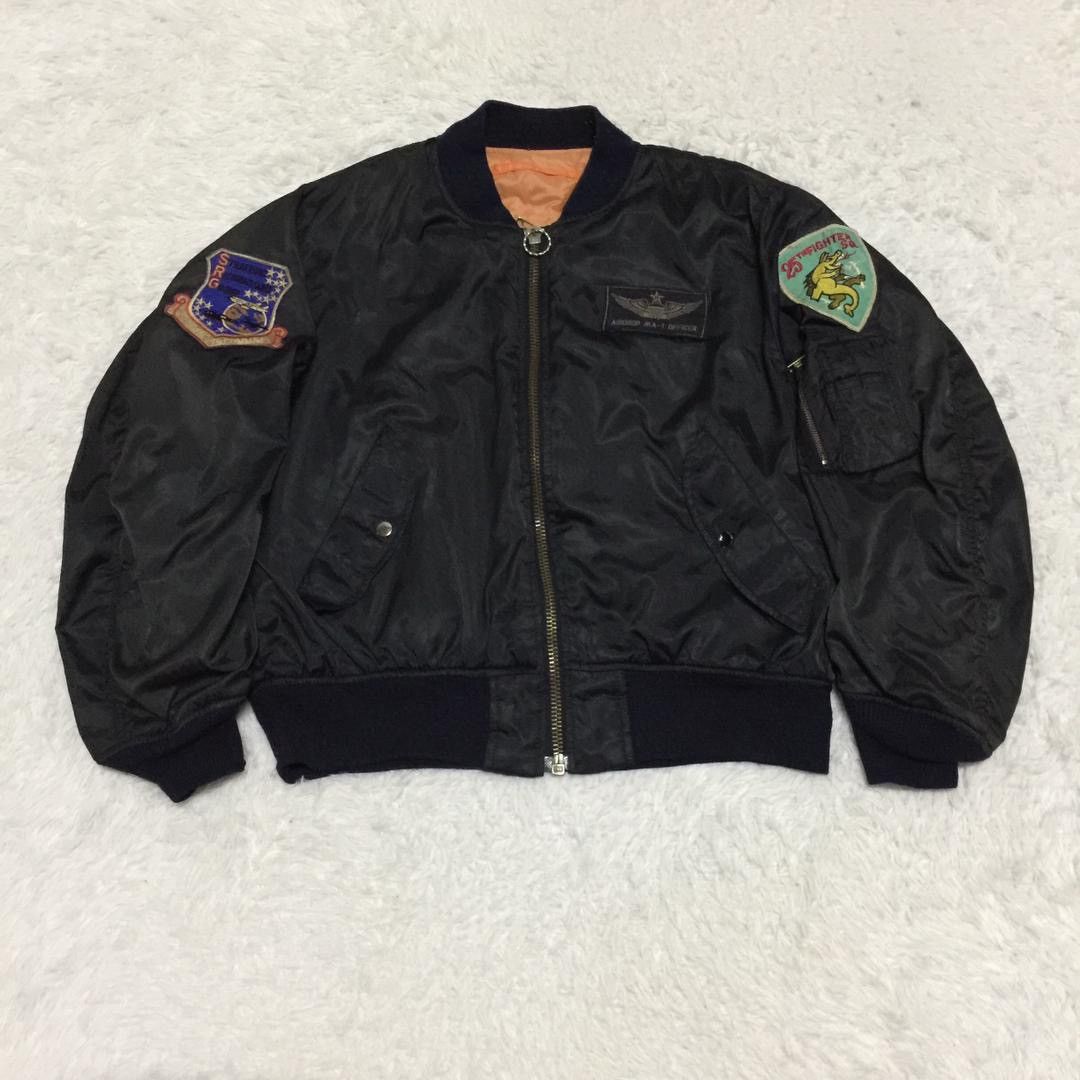 Japanese Brand Reversible Flyer’s man Intermediate MA-1 Jacket Size US M / EU 48-50 / 2 - 12 Thumbnail