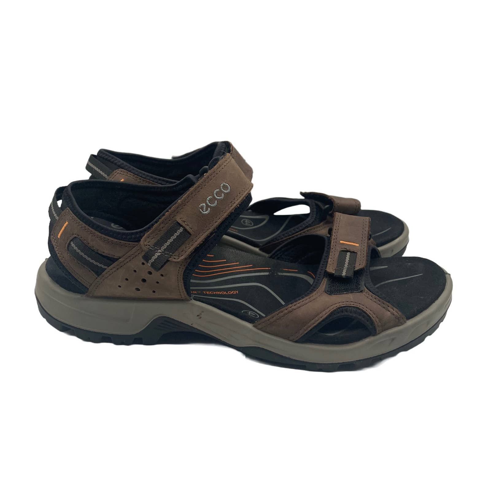 Ecco ECCO Yucatán Sport Sandals Hiking Leather Brown Mens 44 Grailed