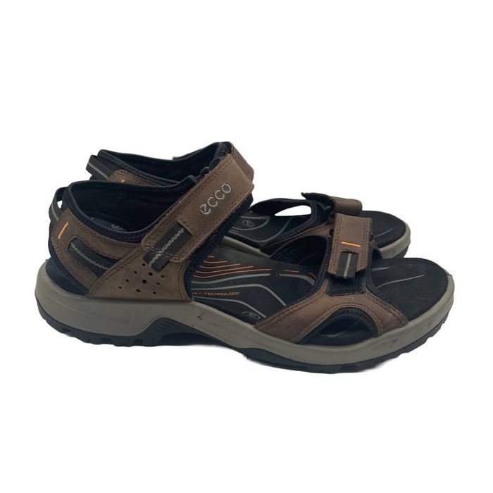 Ecco ECCO Yucatán Sport Sandals Hiking Leather Brown Mens 44 | Grailed