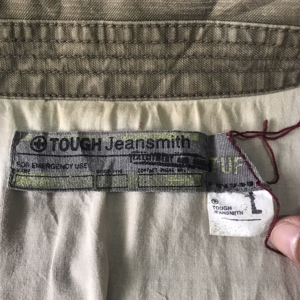 Darn Tough Rare & Nice Design Tough Jeansmith Jacket Size US L / EU 52-54 / 3 - 17 Thumbnail