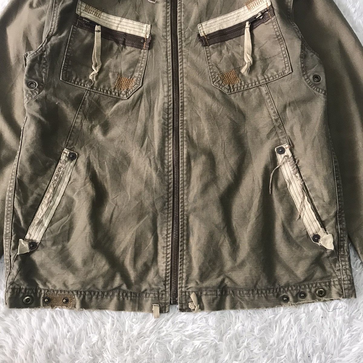 Darn Tough Rare & Nice Design Tough Jeansmith Jacket Size US L / EU 52-54 / 3 - 4 Thumbnail