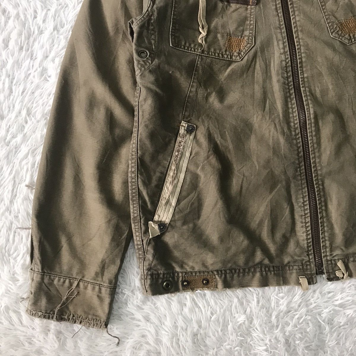 Darn Tough Rare & Nice Design Tough Jeansmith Jacket Size US L / EU 52-54 / 3 - 3 Thumbnail