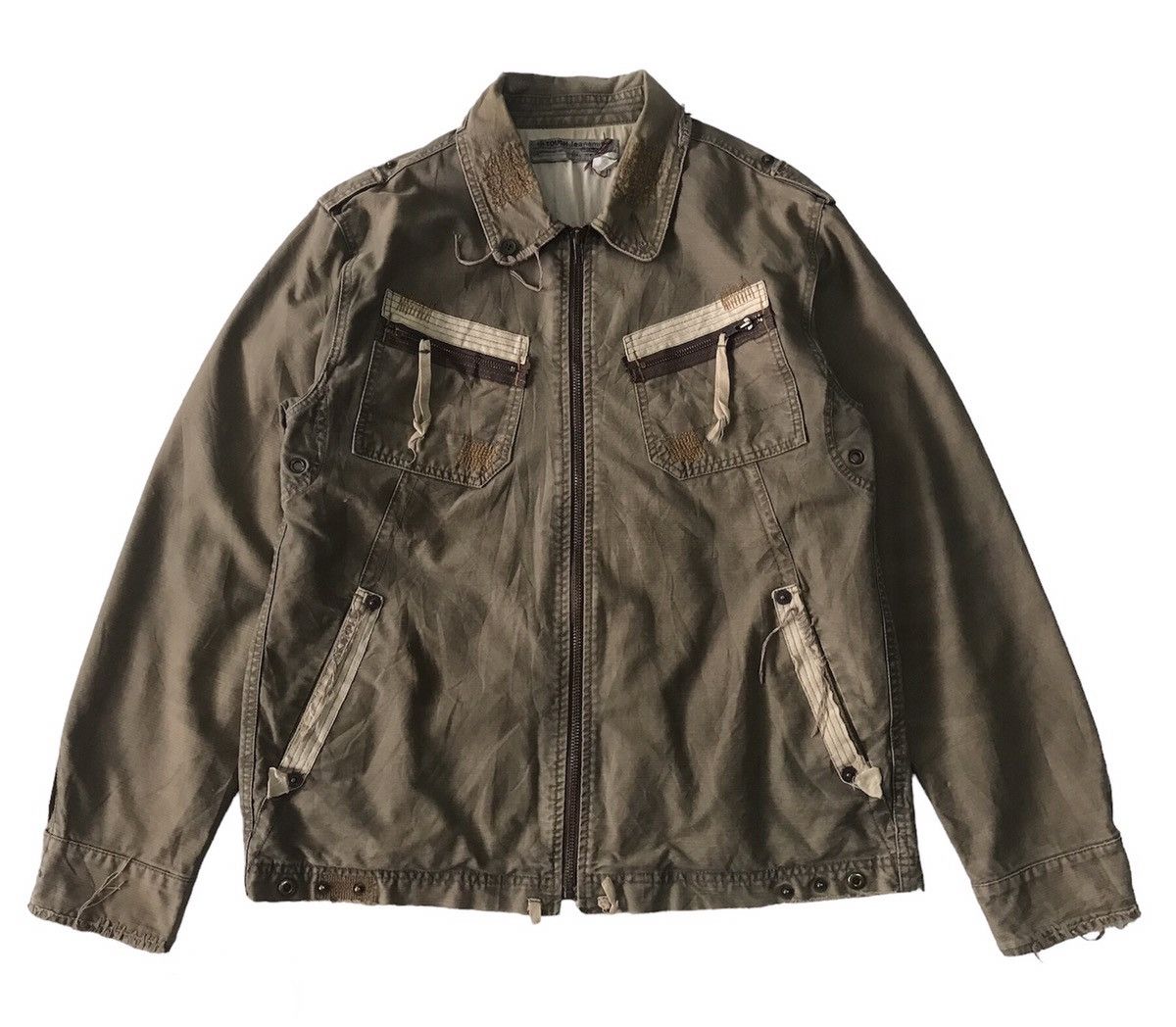 Darn Tough Rare & Nice Design Tough Jeansmith Jacket Size US L / EU 52-54 / 3 - 1 Thumbnail