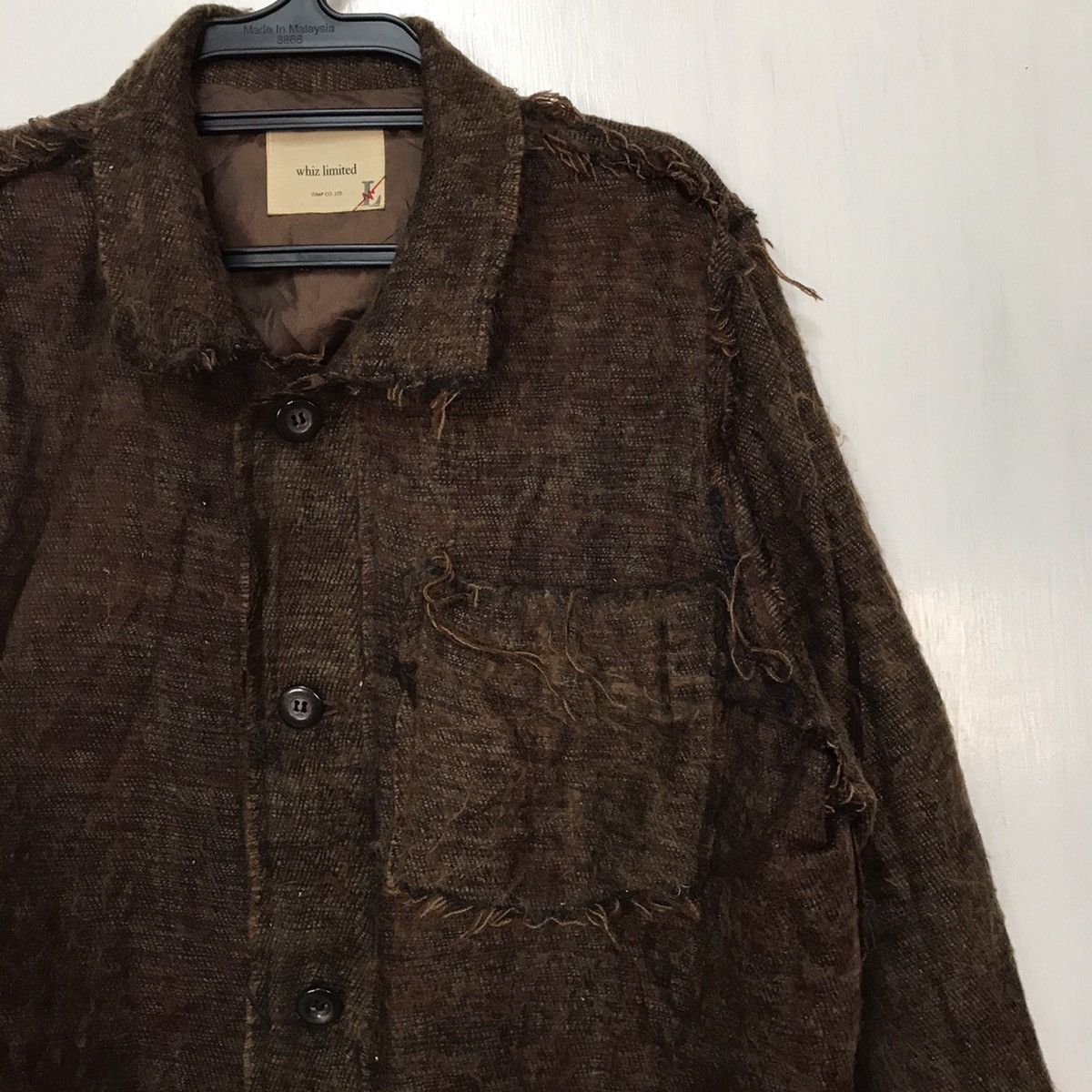WHIZ LIMITED Hairy Wool Whiz Limited Jacket Size US L / EU 52-54 / 3 - 4 Thumbnail