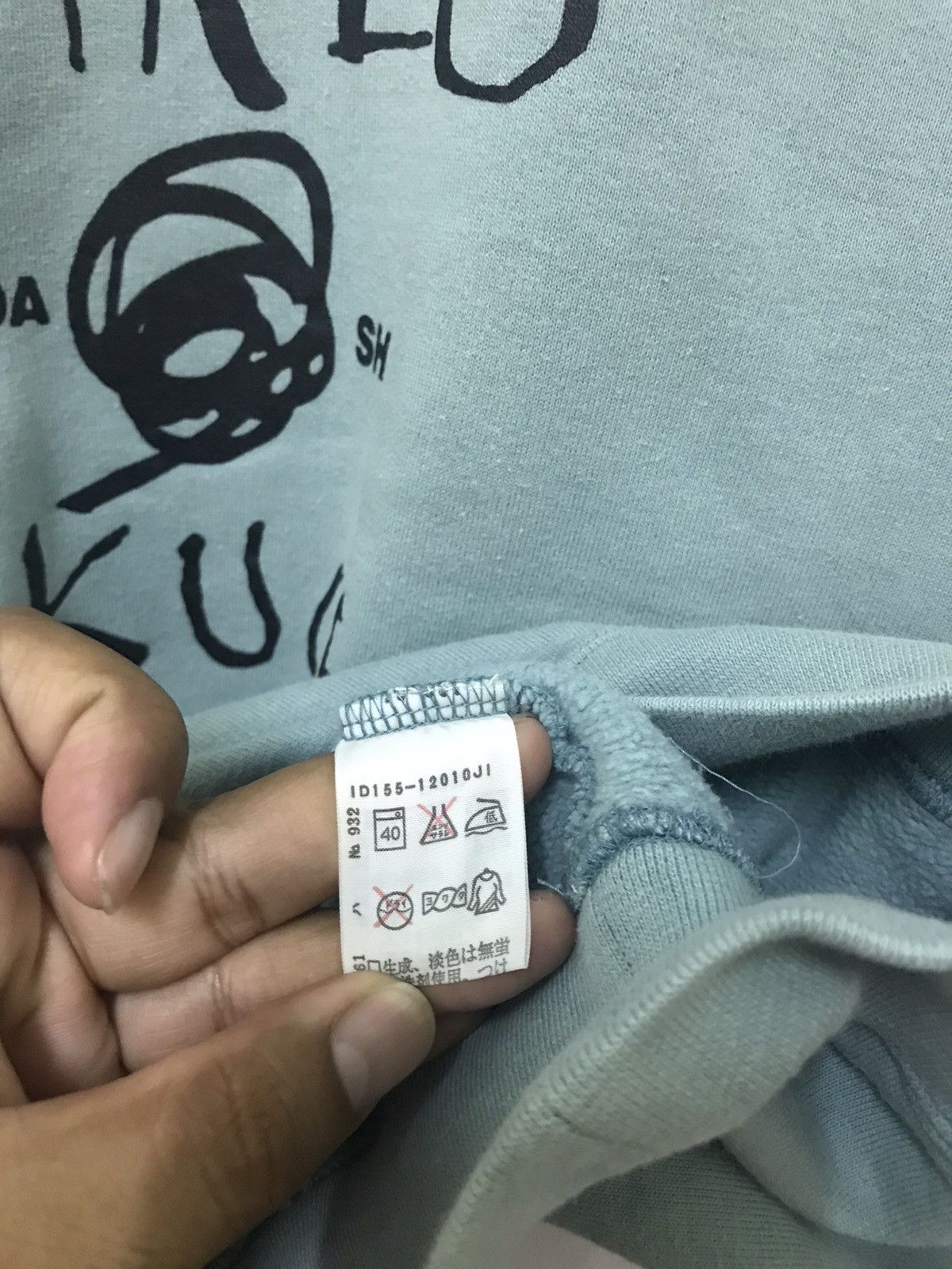 Japanese Brand × Takeo Kikuchi Vintage TAKEO KIKUCHI Sweatshirt Spellout Big Logo Size US M / EU 48-50 / 2 - 8 Thumbnail