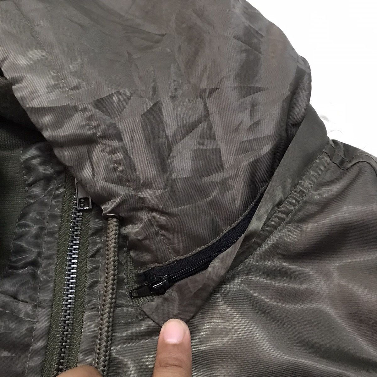 Aviator Nation Oilcake US Aviators Bomber Like Jacket Detached Hoodie Size US XL / EU 56 / 4 - 11 Thumbnail