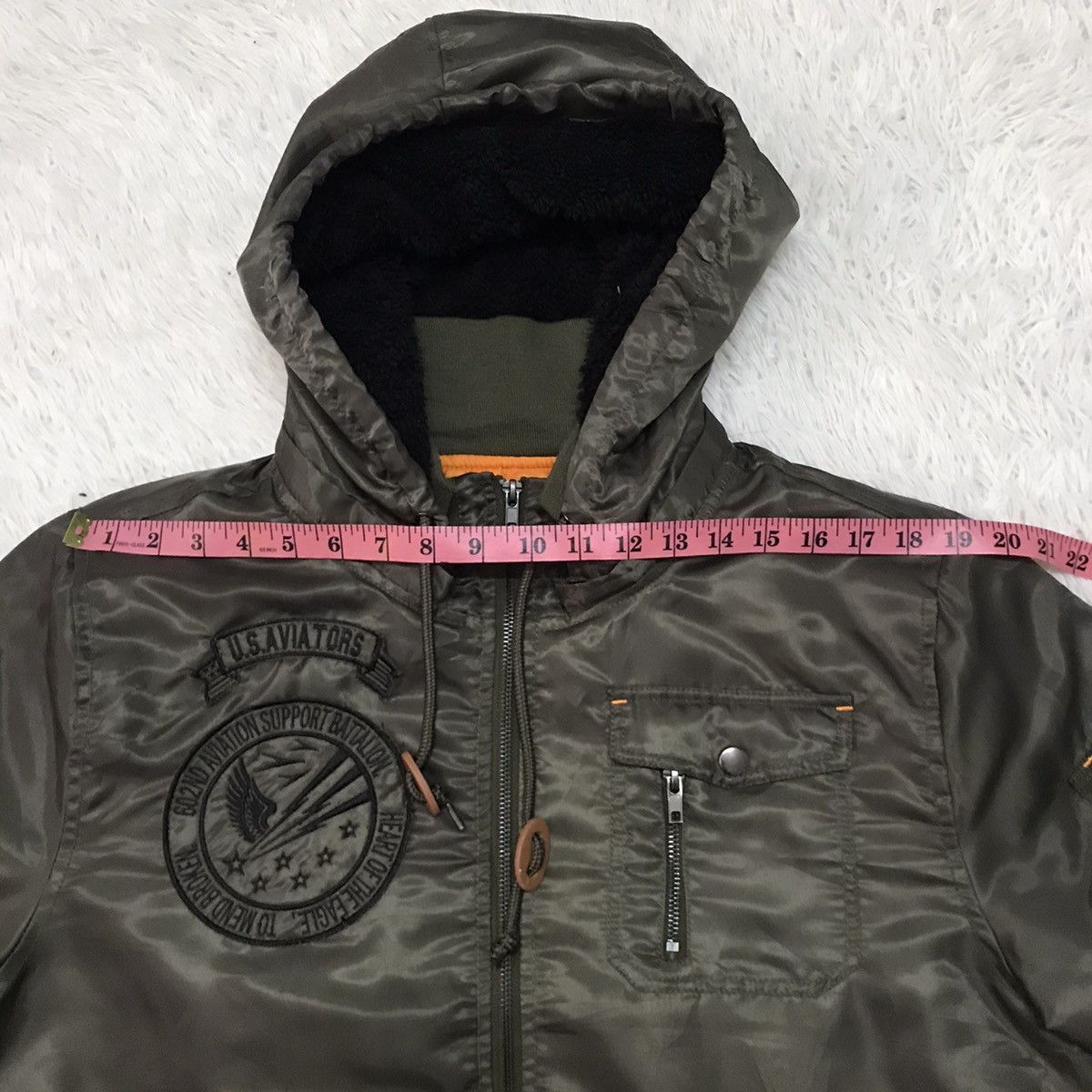 Aviator Nation Oilcake US Aviators Bomber Like Jacket Detached Hoodie Size US XL / EU 56 / 4 - 18 Thumbnail
