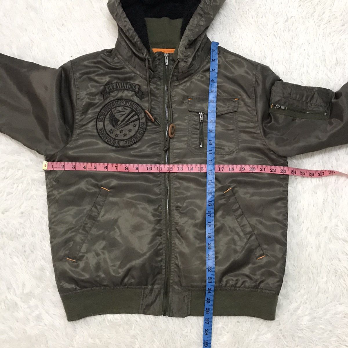 Aviator Nation Oilcake US Aviators Bomber Like Jacket Detached Hoodie Size US XL / EU 56 / 4 - 17 Thumbnail