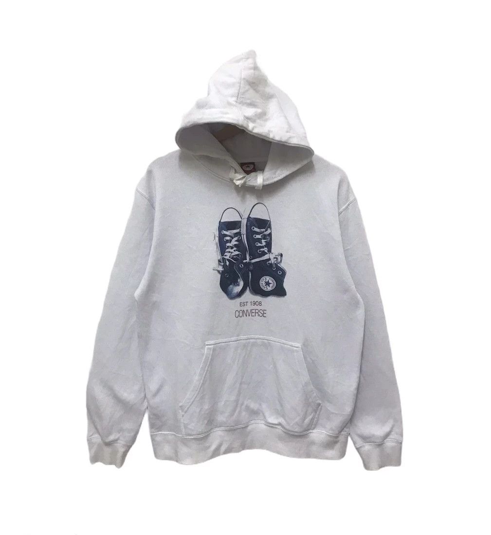 Converse Vintage Converse Sweatshirt Converse Hoodie Big Logo Size US XL / EU 56 / 4 - 1 Thumbnail