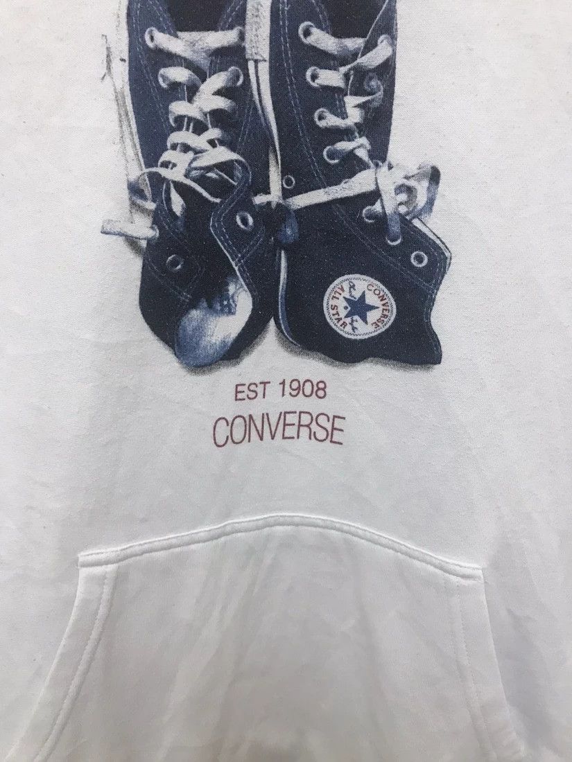 Converse Vintage Converse Sweatshirt Converse Hoodie Big Logo Size US XL / EU 56 / 4 - 3 Thumbnail