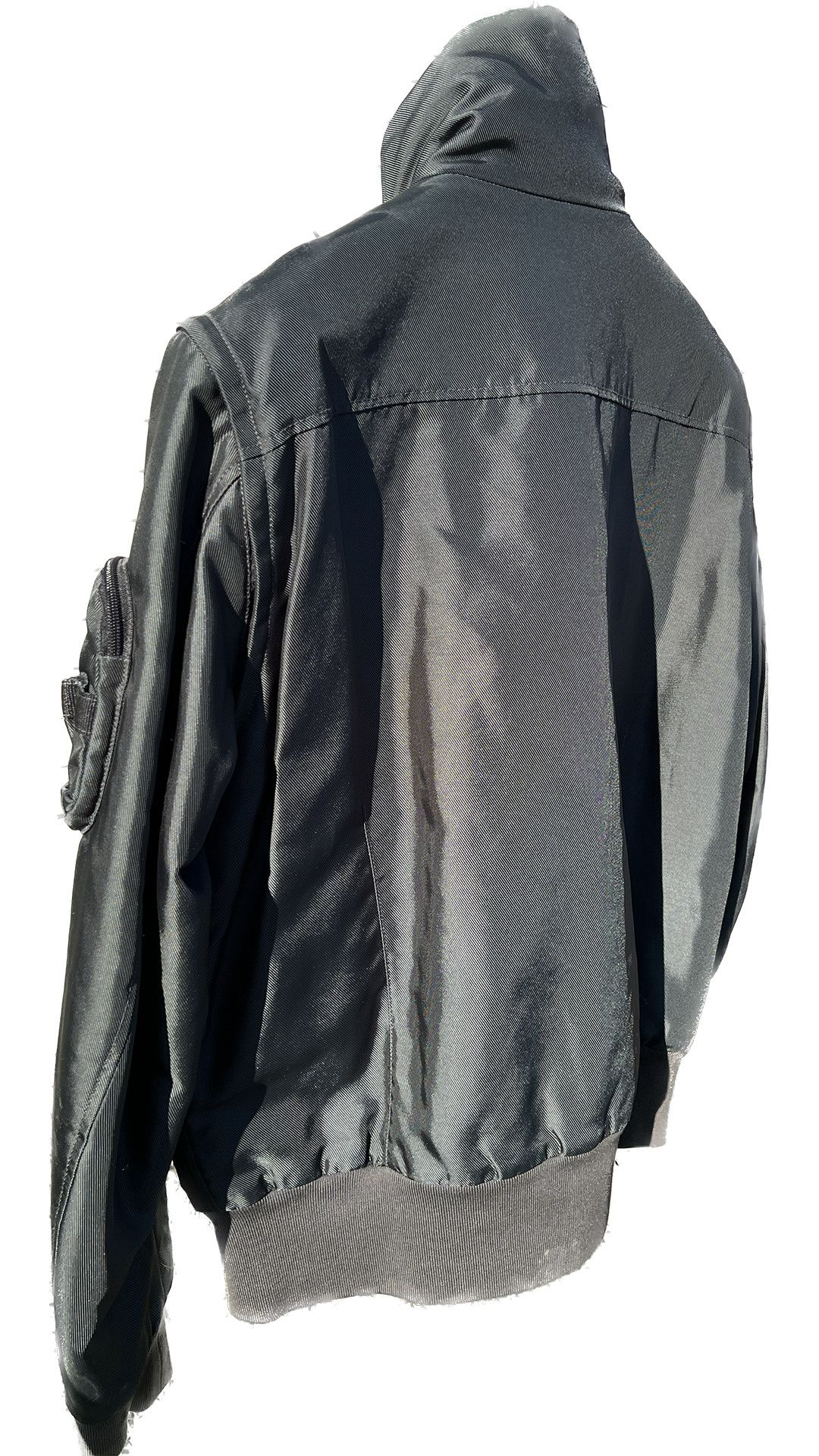 Hugo Boss × Vintage Curved Zipper Pocket Bomber Jacket Size US M / EU 48-50 / 2 - 9 Thumbnail