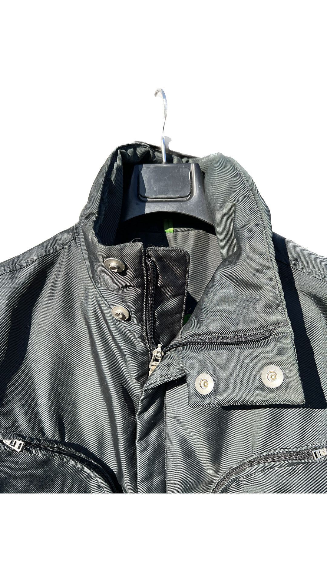 Hugo Boss × Vintage Curved Zipper Pocket Bomber Jacket Size US M / EU 48-50 / 2 - 3 Thumbnail