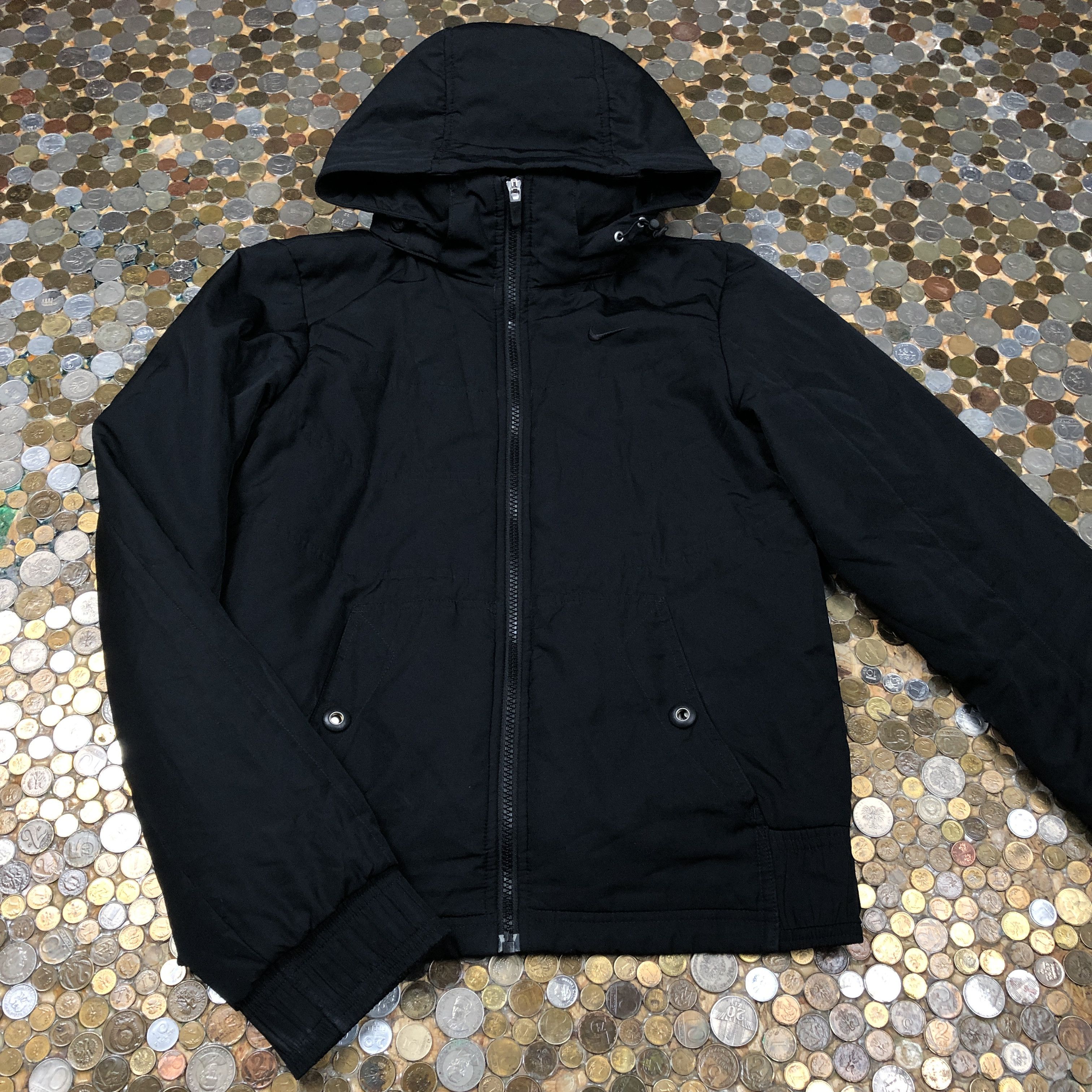 Nike Nike Light jacket with hoodie 90's Size S / US 4 / IT 40 - 1 Thumbnail