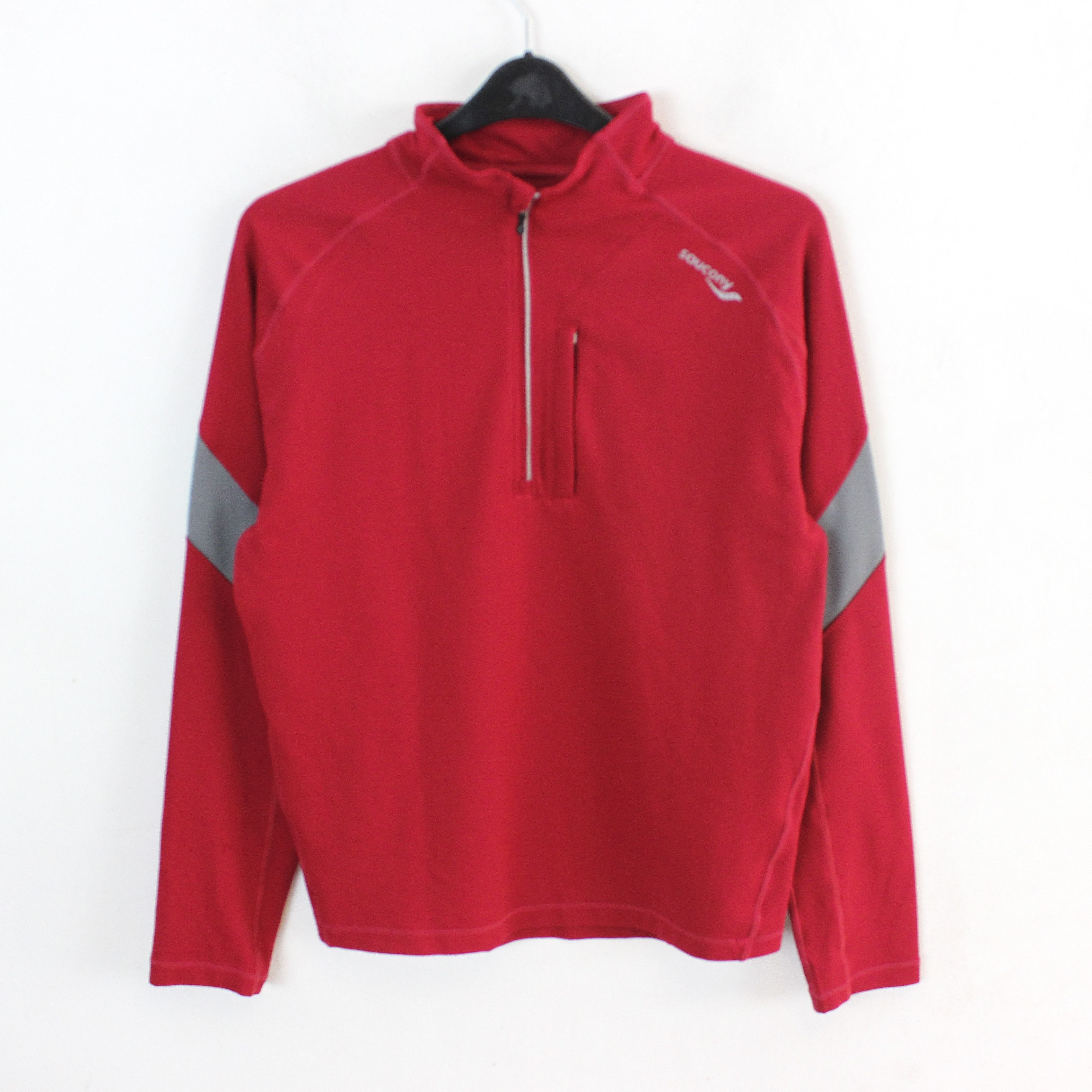 Saucony Baselayer Jersey M Shirt Long Sleeve Jumper Half Zipneck Run Size US M / EU 48-50 / 2 - 1 Thumbnail