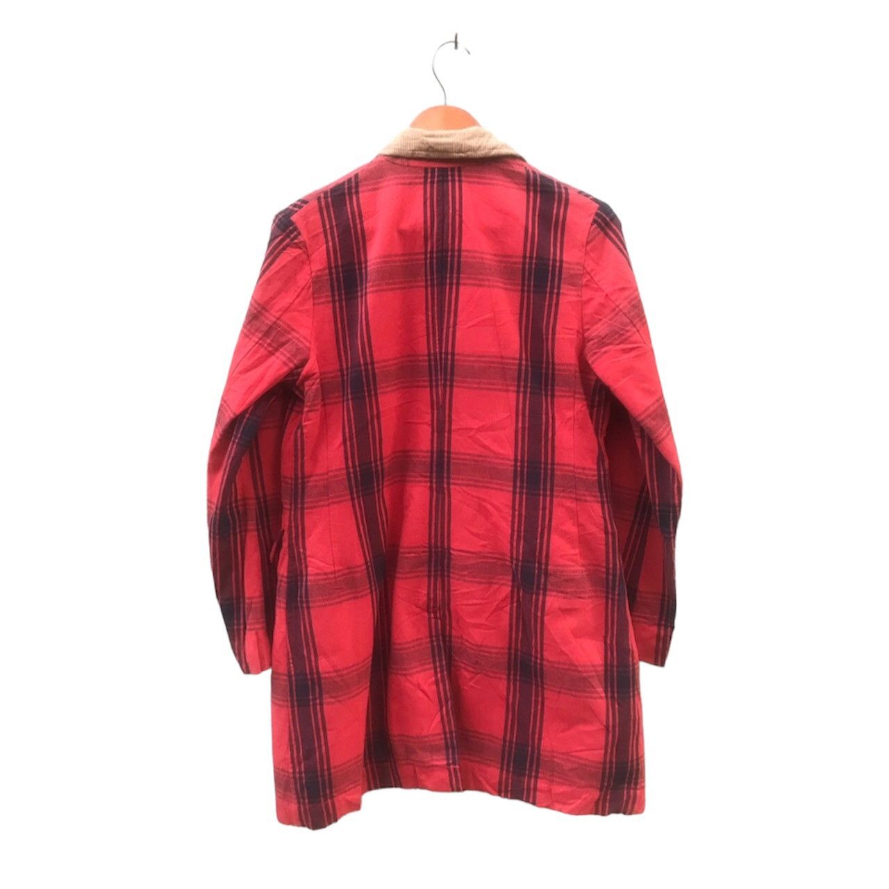 45rpm 45rpm Red Tartan Work Coat— Japanese Artisan Double-Breasted Size US M / EU 48-50 / 2 - 3 Thumbnail