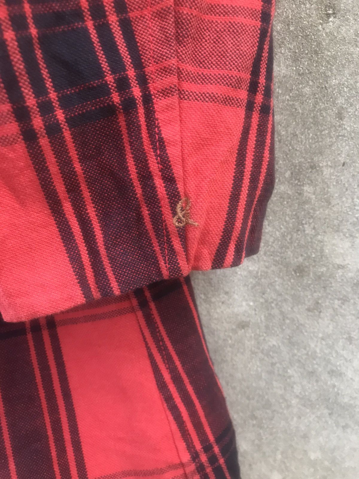 45rpm 45rpm Red Tartan Work Coat— Japanese Artisan Double-Breasted Size US M / EU 48-50 / 2 - 5 Thumbnail