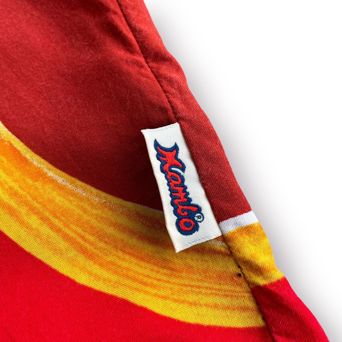 Mambo × Vintage Rare Vintage 90s Mambo Loud Shirts Flame Relaxed Shirt Size US XL / EU 56 / 4 - 4 Thumbnail