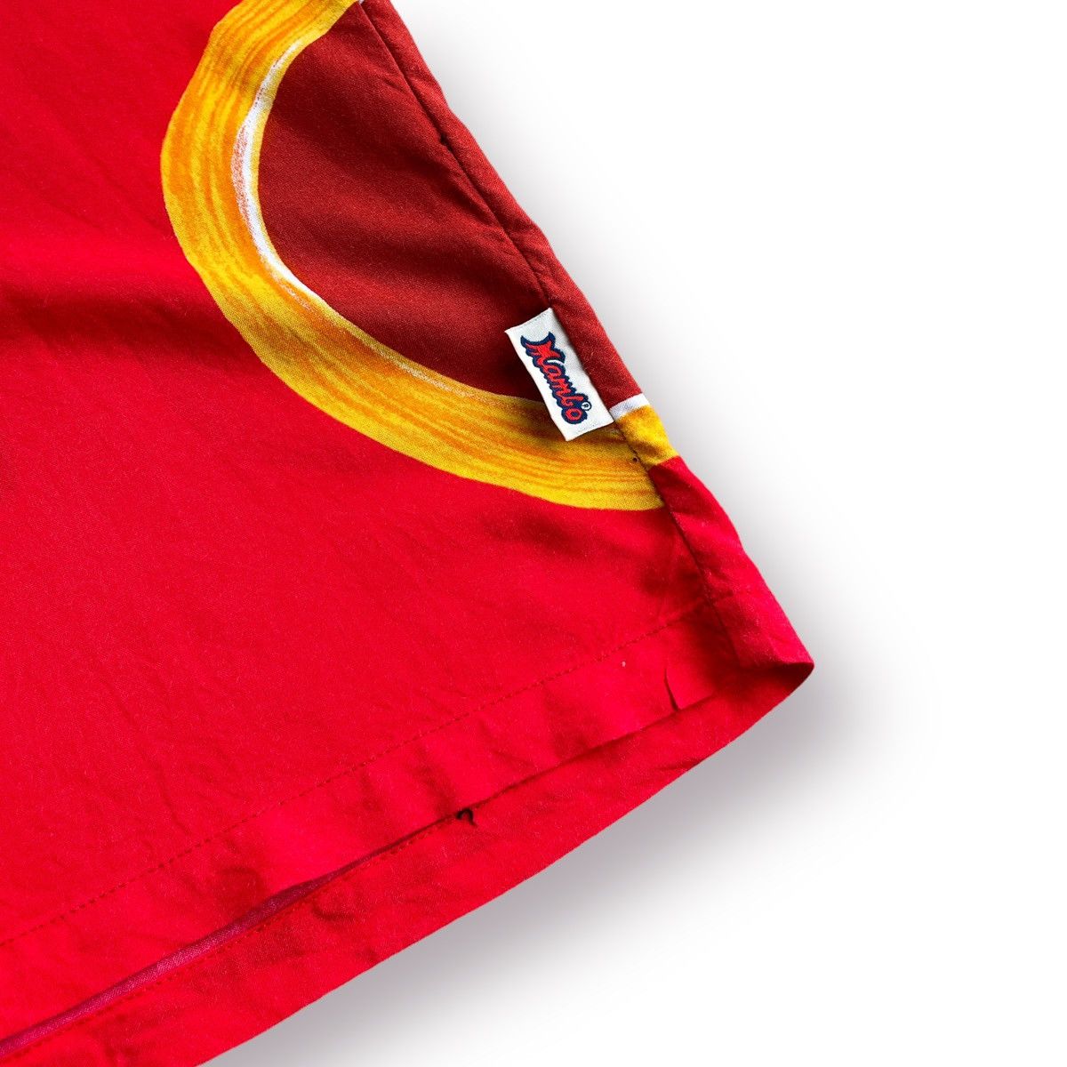 Mambo × Vintage Rare Vintage 90s Mambo Loud Shirts Flame Relaxed Shirt Size US XL / EU 56 / 4 - 3 Thumbnail