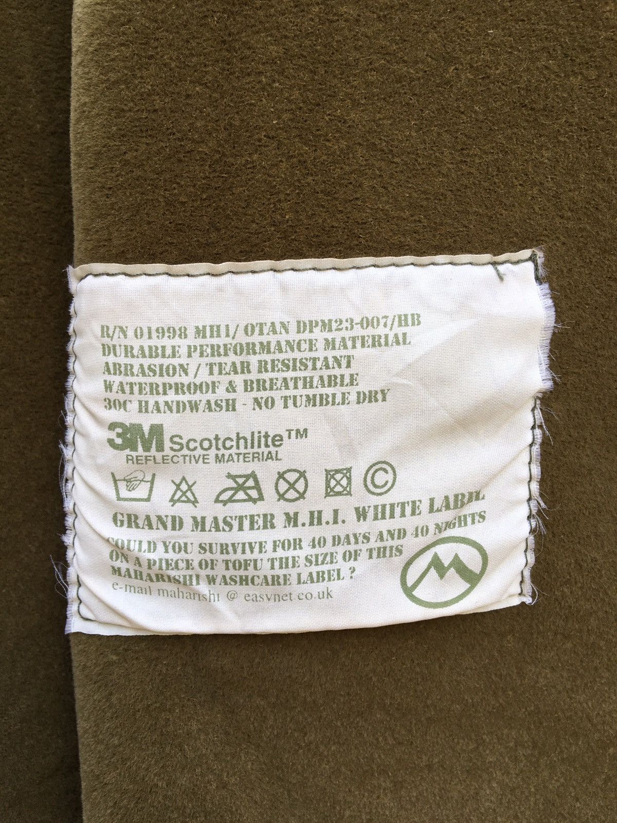 Maharishi Grand Master M.H.I Maharishi White Label Jacket Size US XL / EU 56 / 4 - 12 Thumbnail