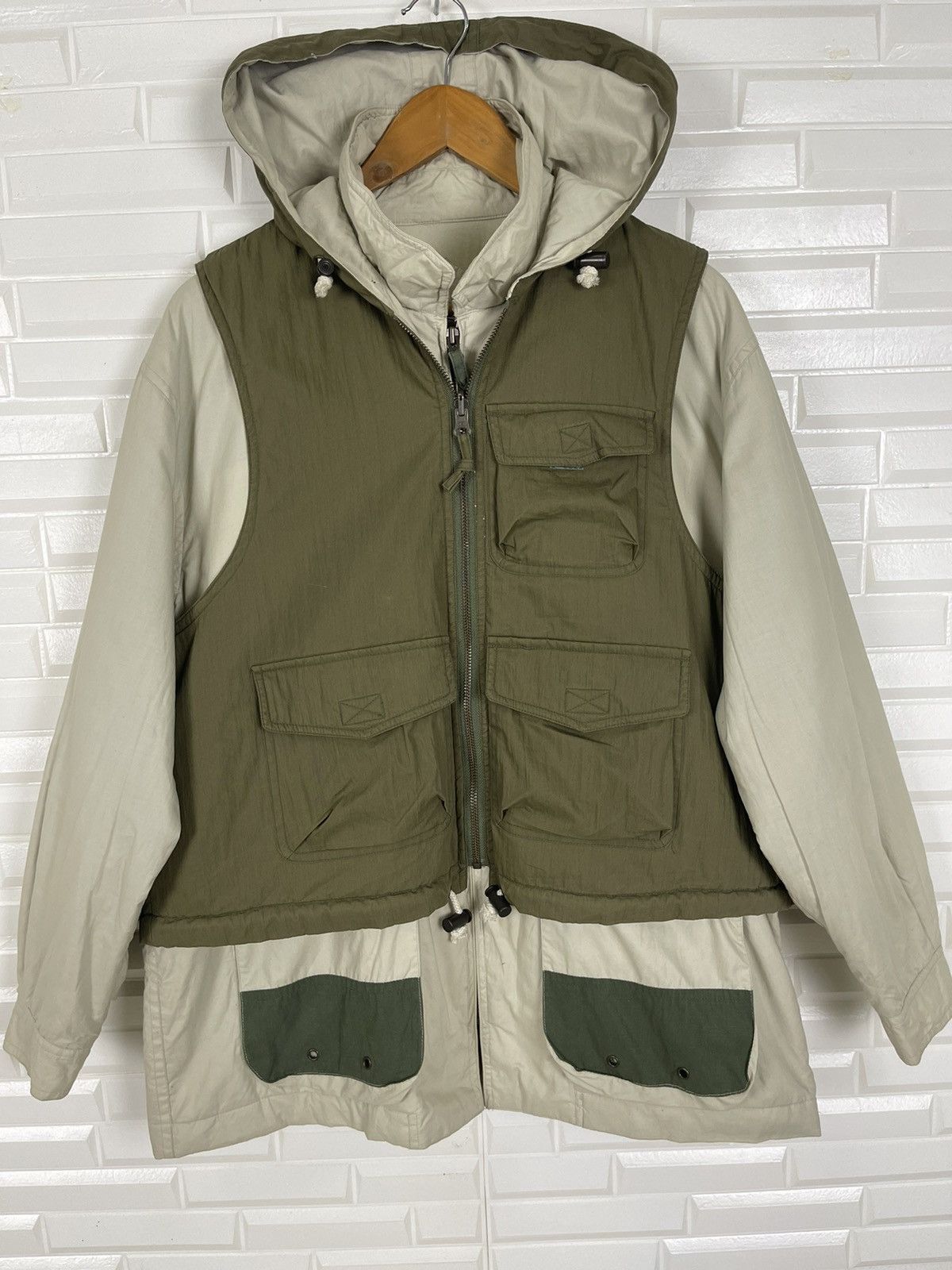 Vintage ❌DELETE TODAY🚀Paratrooper Jacket Hoodie Inspired Visvim JP Size US L / EU 52-54 / 3 - 3 Thumbnail